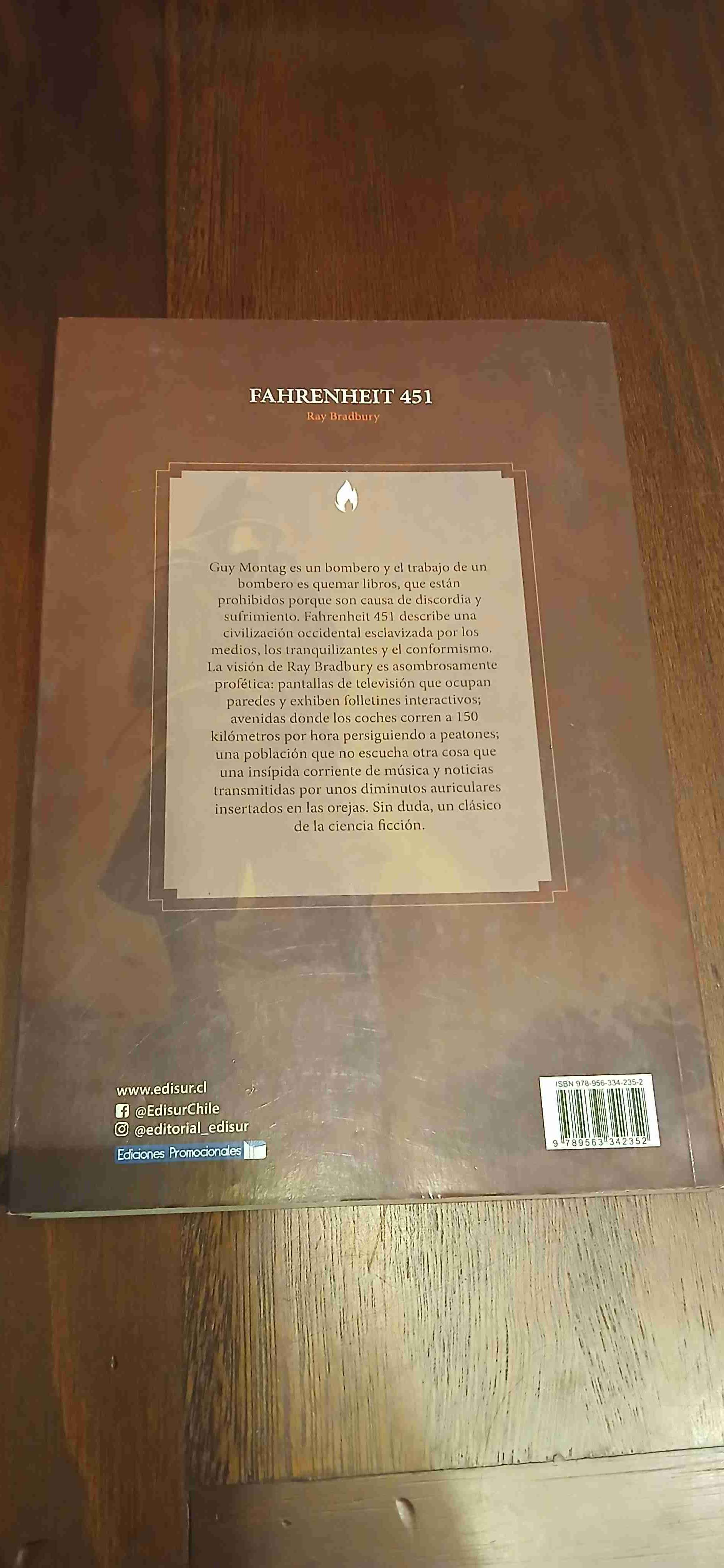 Libro Fahrenheit 451 clasicos - miniatura 2