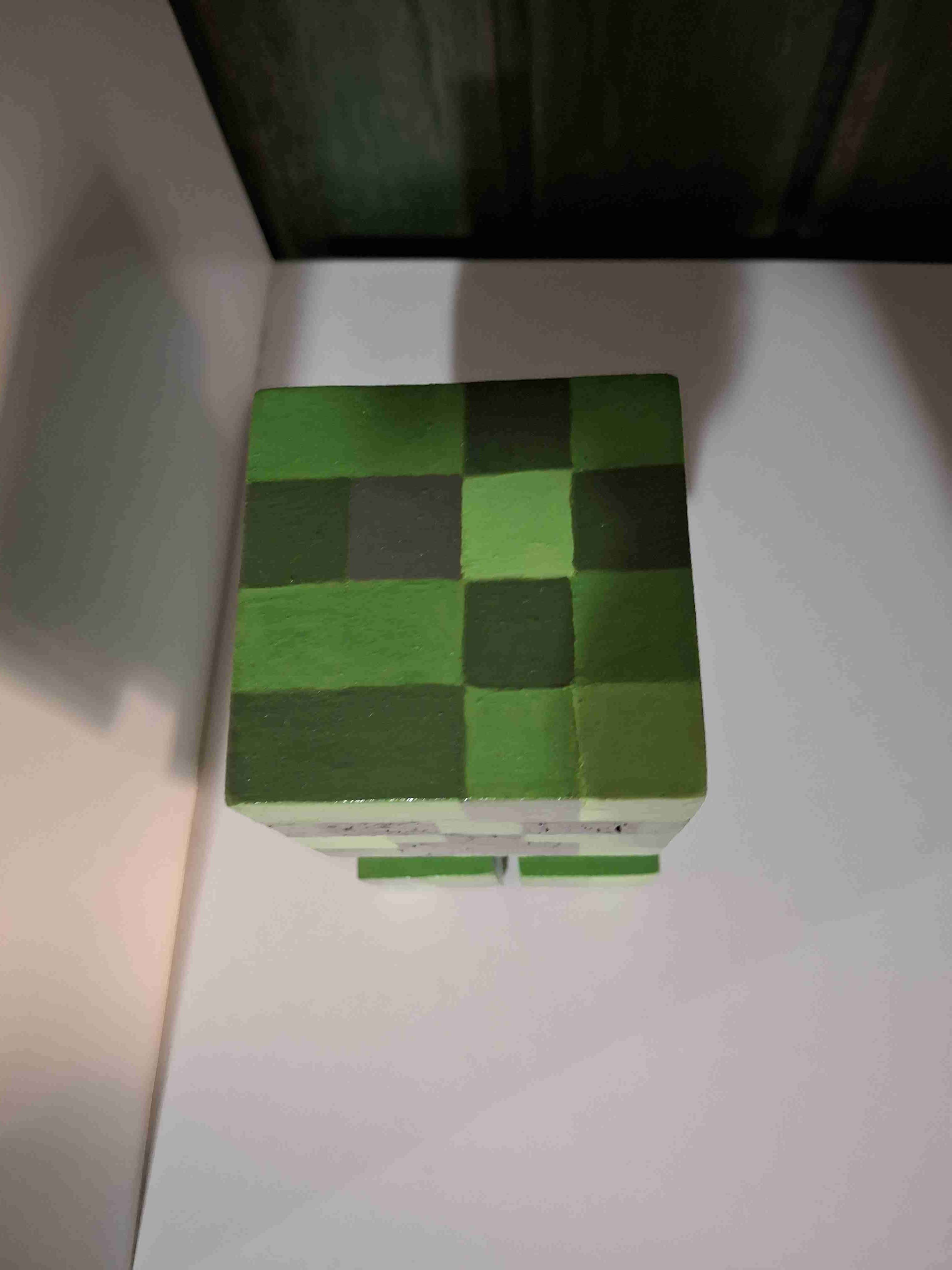 Figura de madera de Creeper de Minecraft - miniatura 5