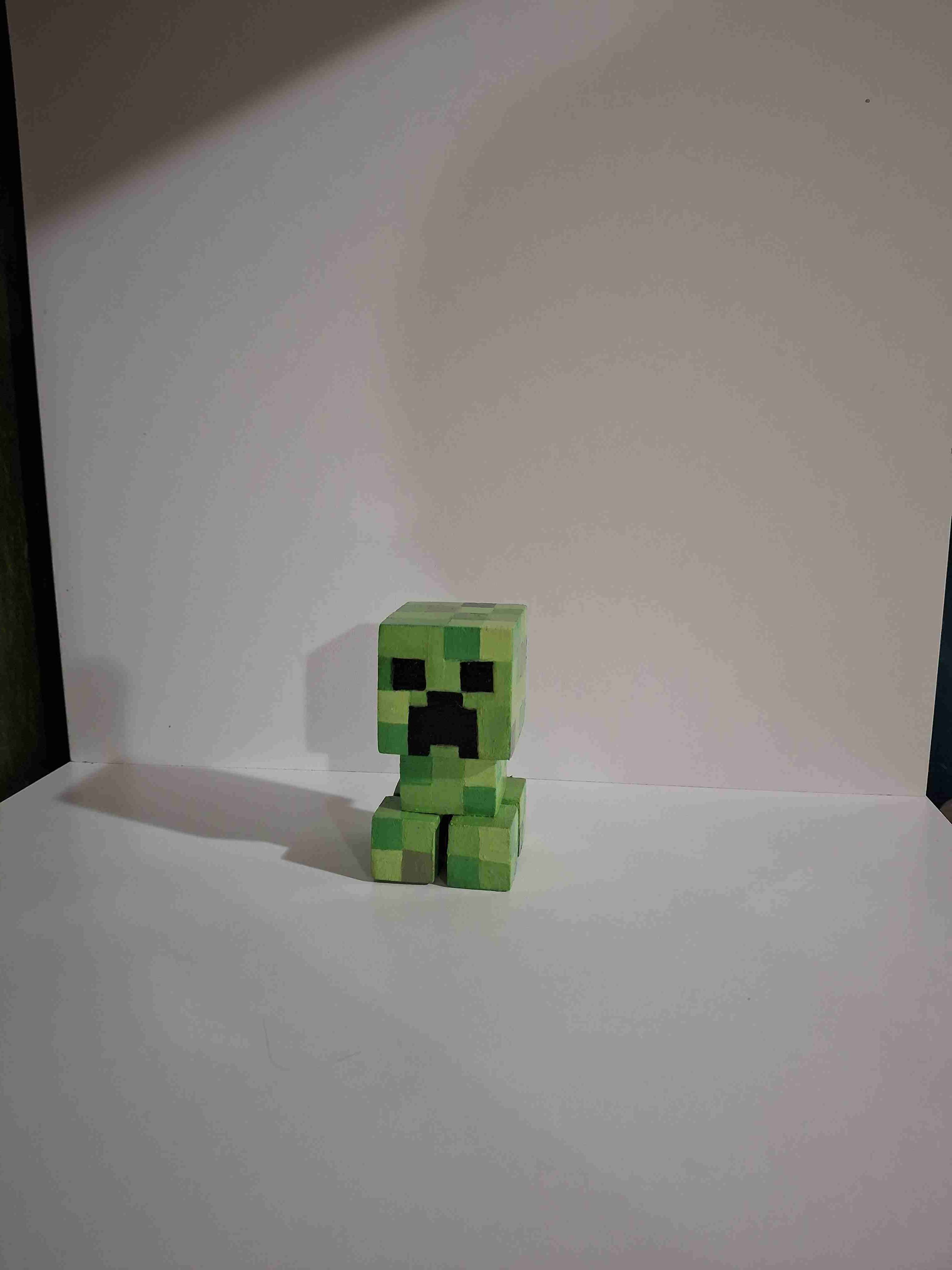 Figura Creeper Minecraft Mini - miniatura 2
