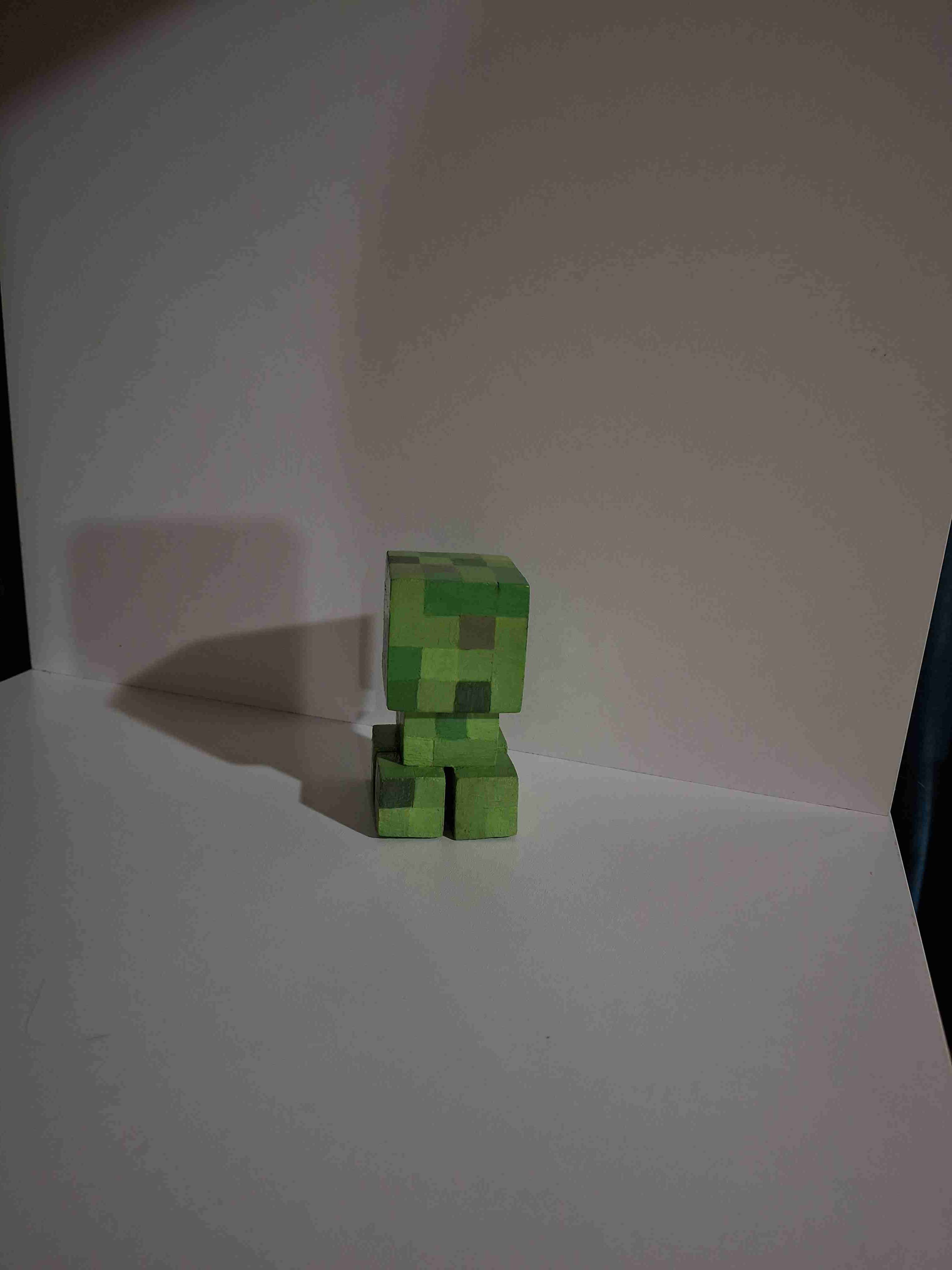 Figura Creeper Minecraft Mini - miniatura 3