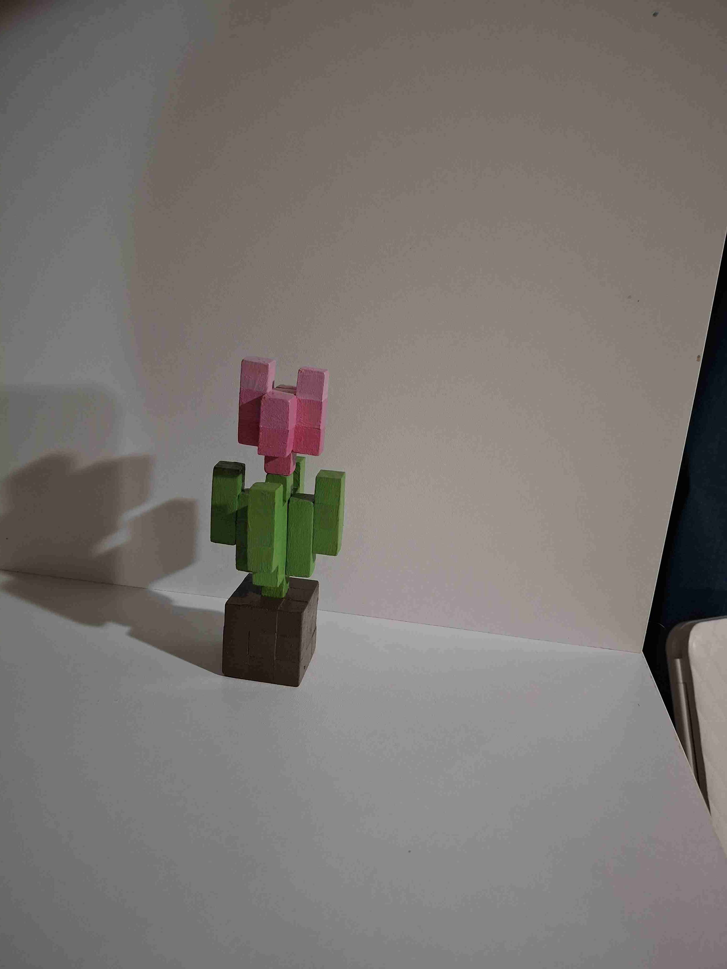 Tulipán de Minecraft de Madera - miniatura 2
