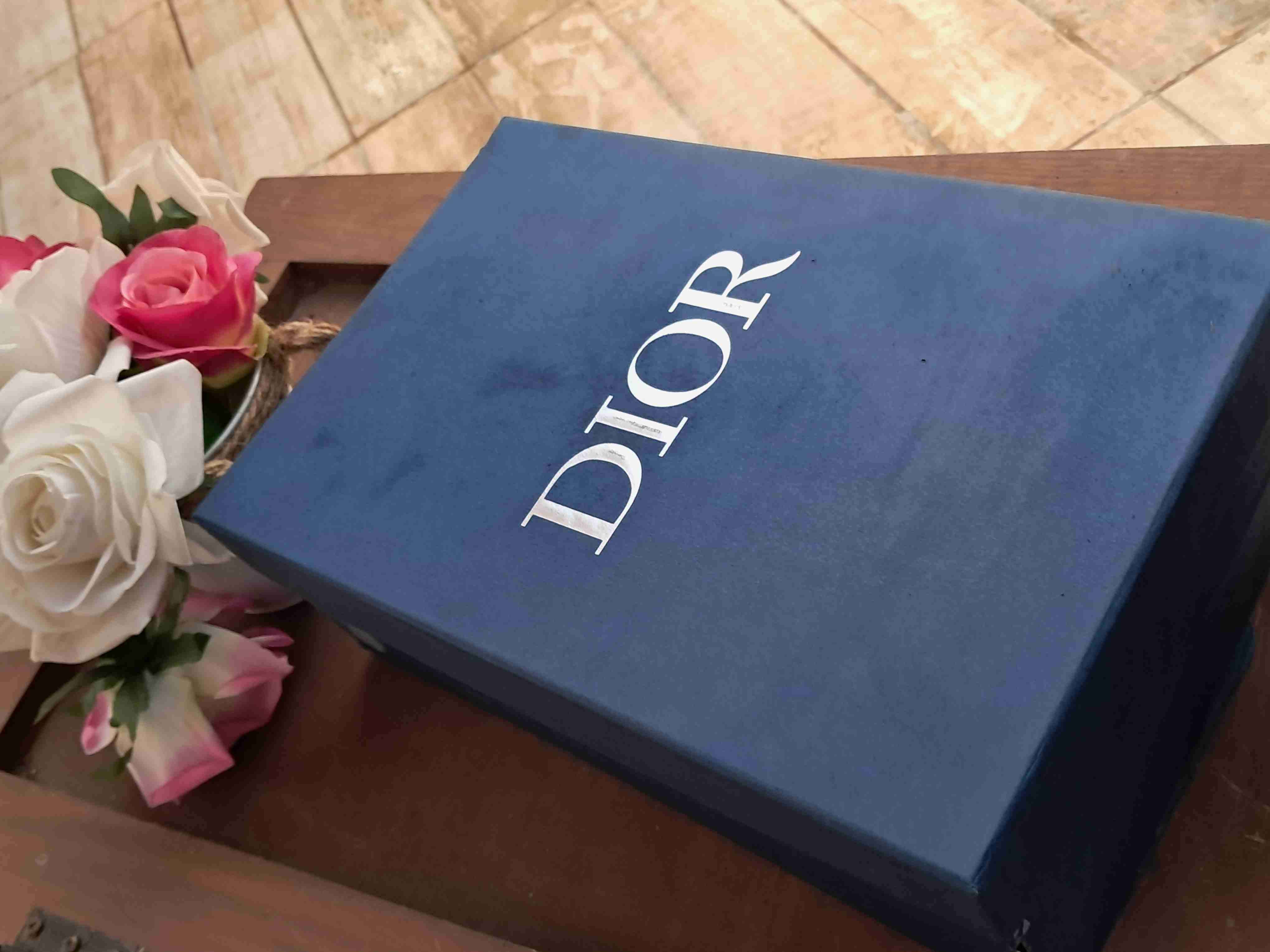 Zapatillas blancas estilo dior b22 - miniatura 6