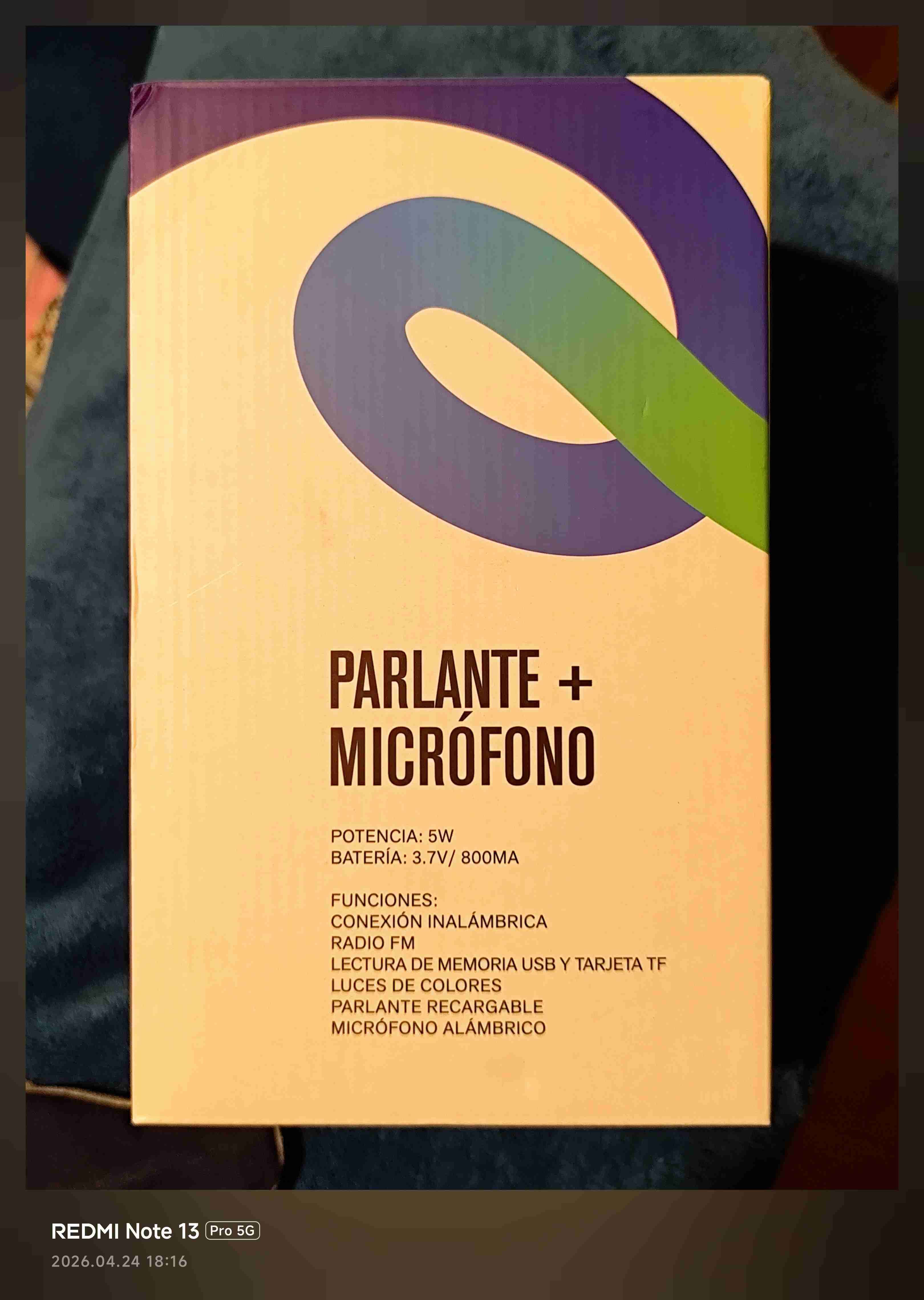 Parlante con micrófono SoundTop - miniatura 2
