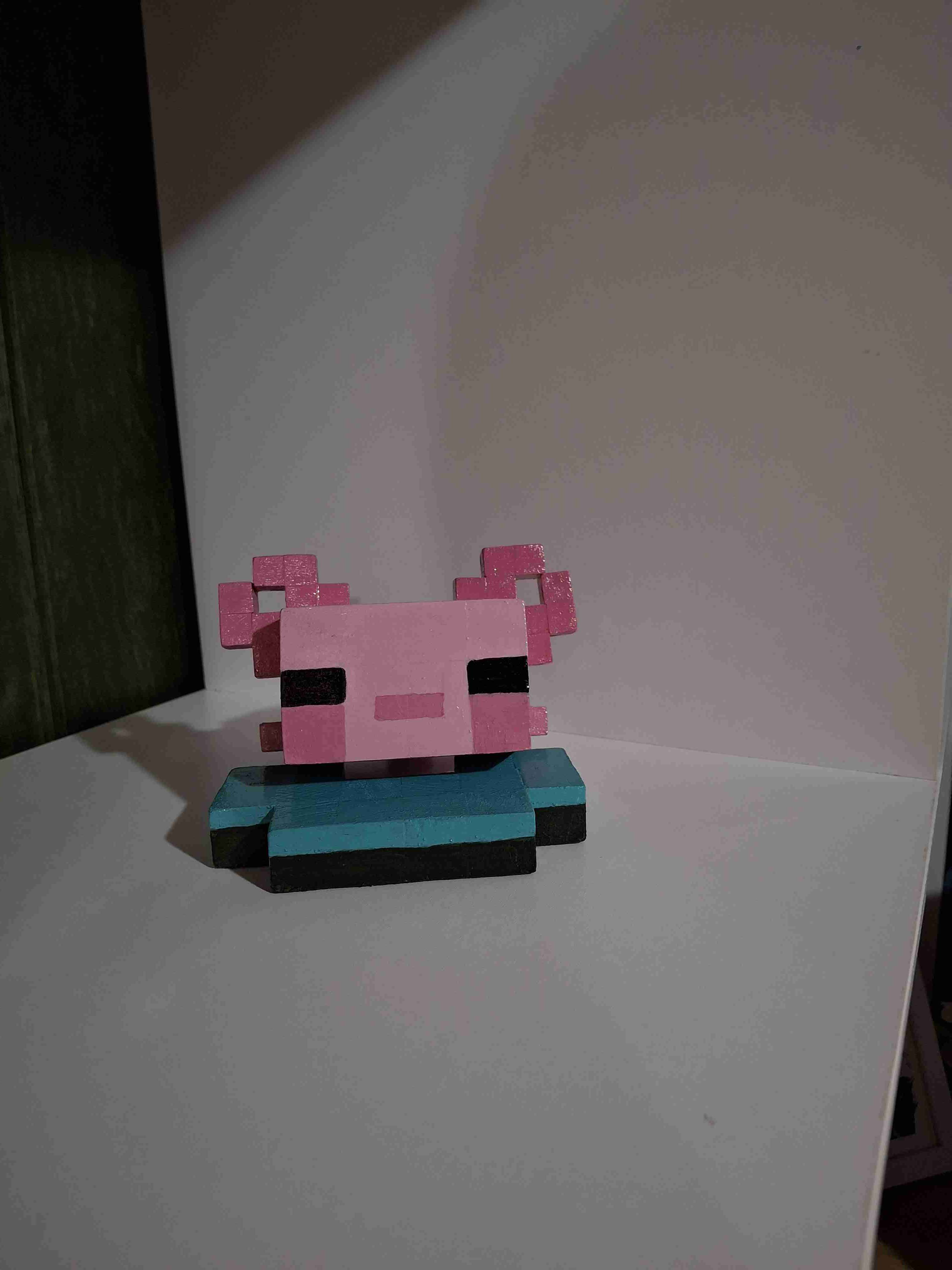 Figura de Ajolote Minecraft - miniatura 1