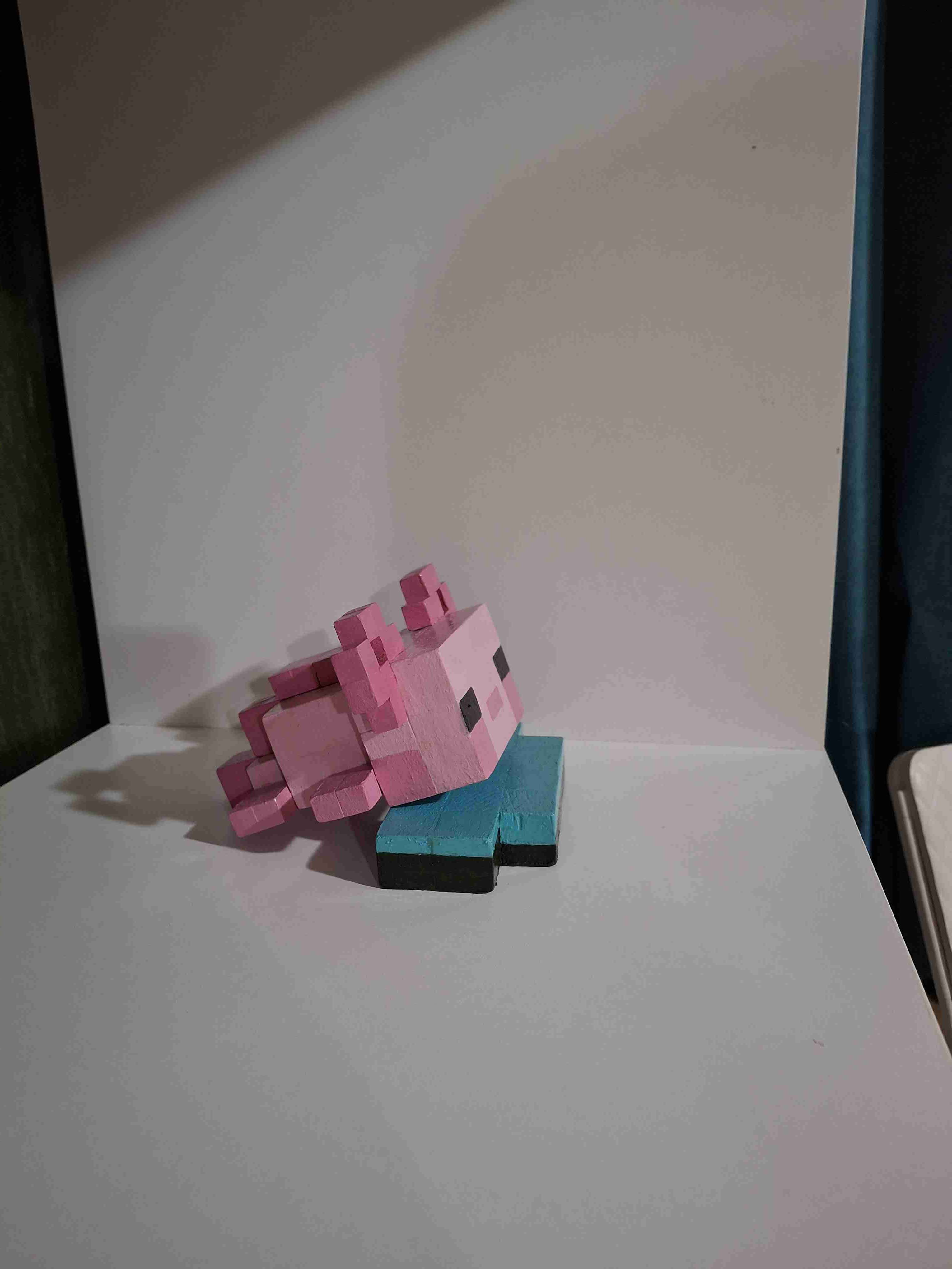 Figura de Ajolote Minecraft - miniatura 4