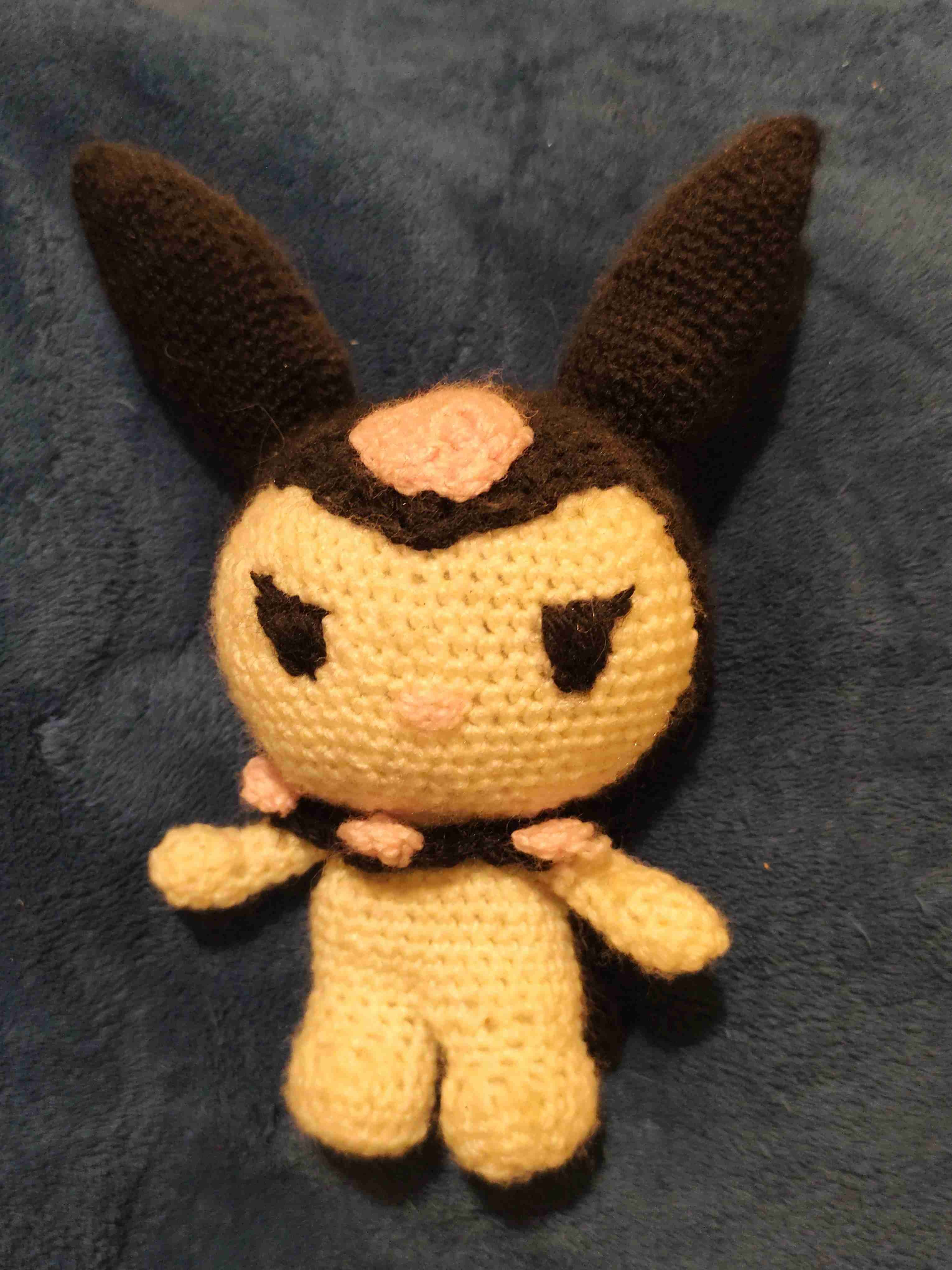 Peluche Kuromi Tejido A Crochet