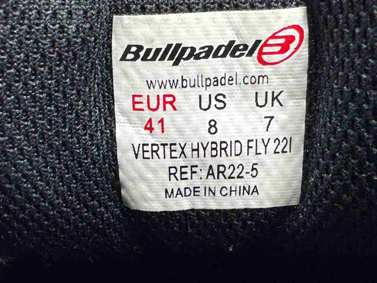 Zapatillas bullpadel verte híbrid flu 22I - miniatura 2