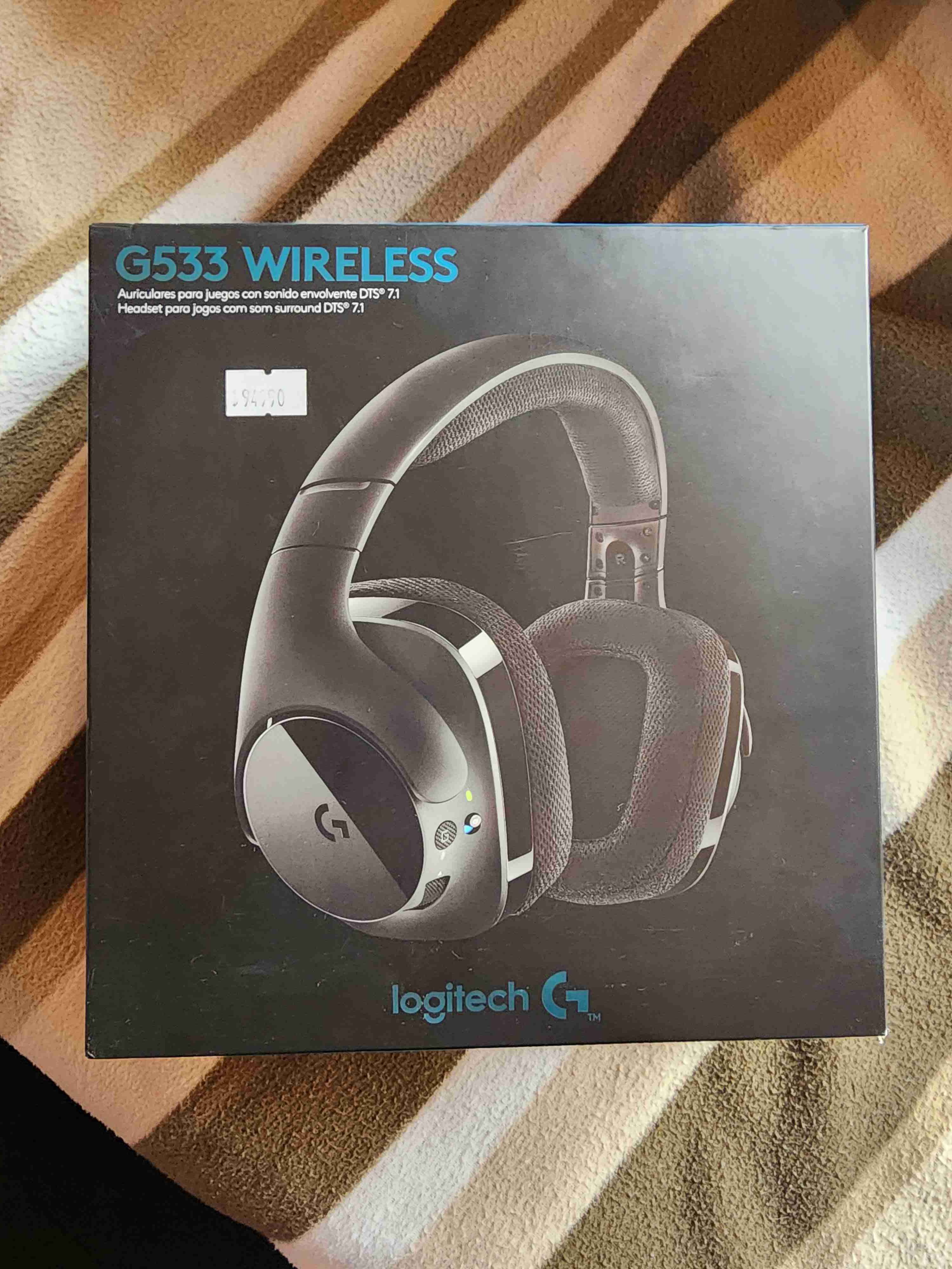 Auriculares Logitech G533 Inalámbricos - miniatura 1