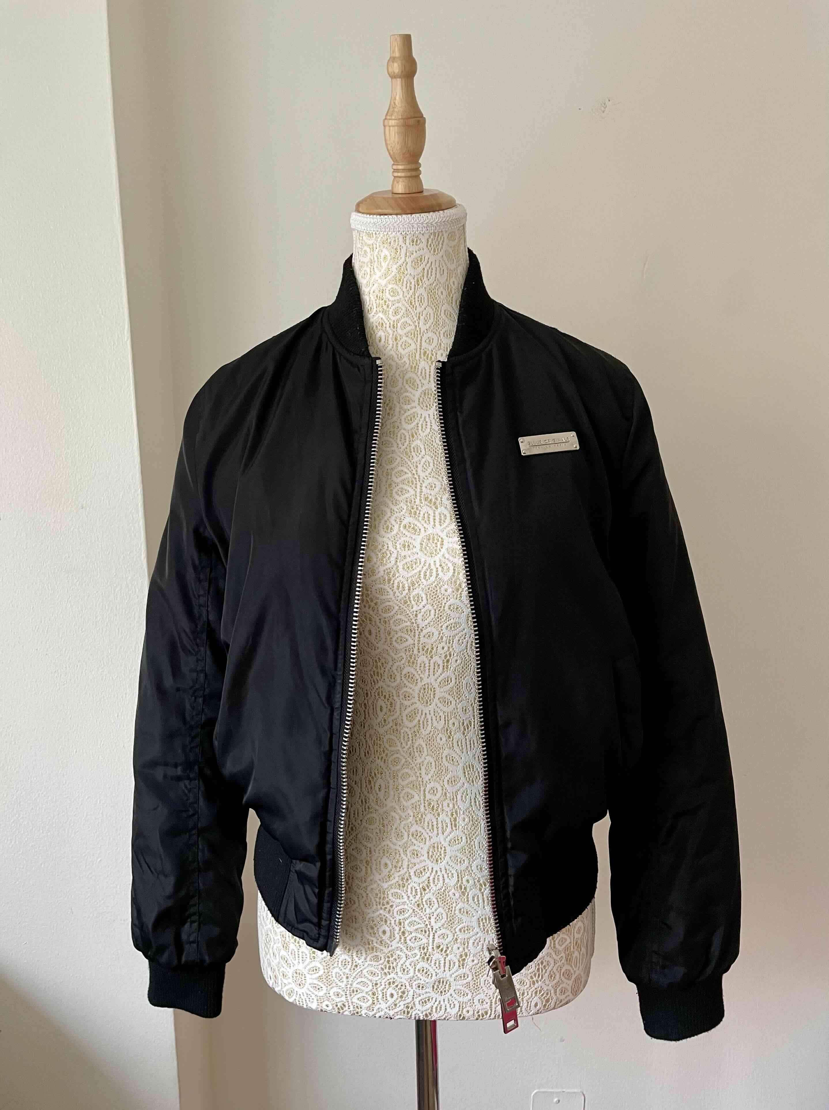 Chaqueta bomber negra Ellus - miniatura 1