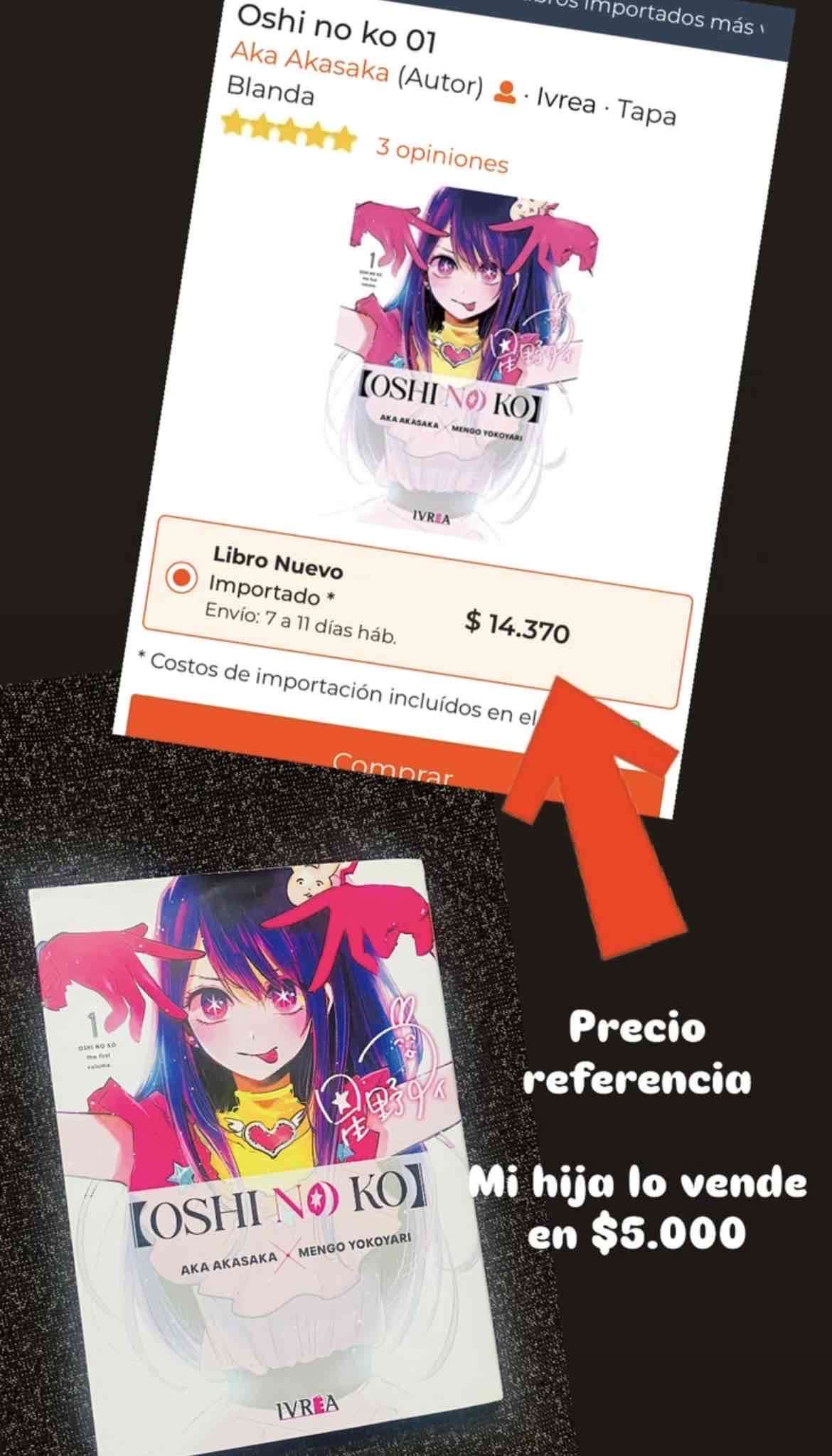 Manga Oshi no Ko Vol. 1