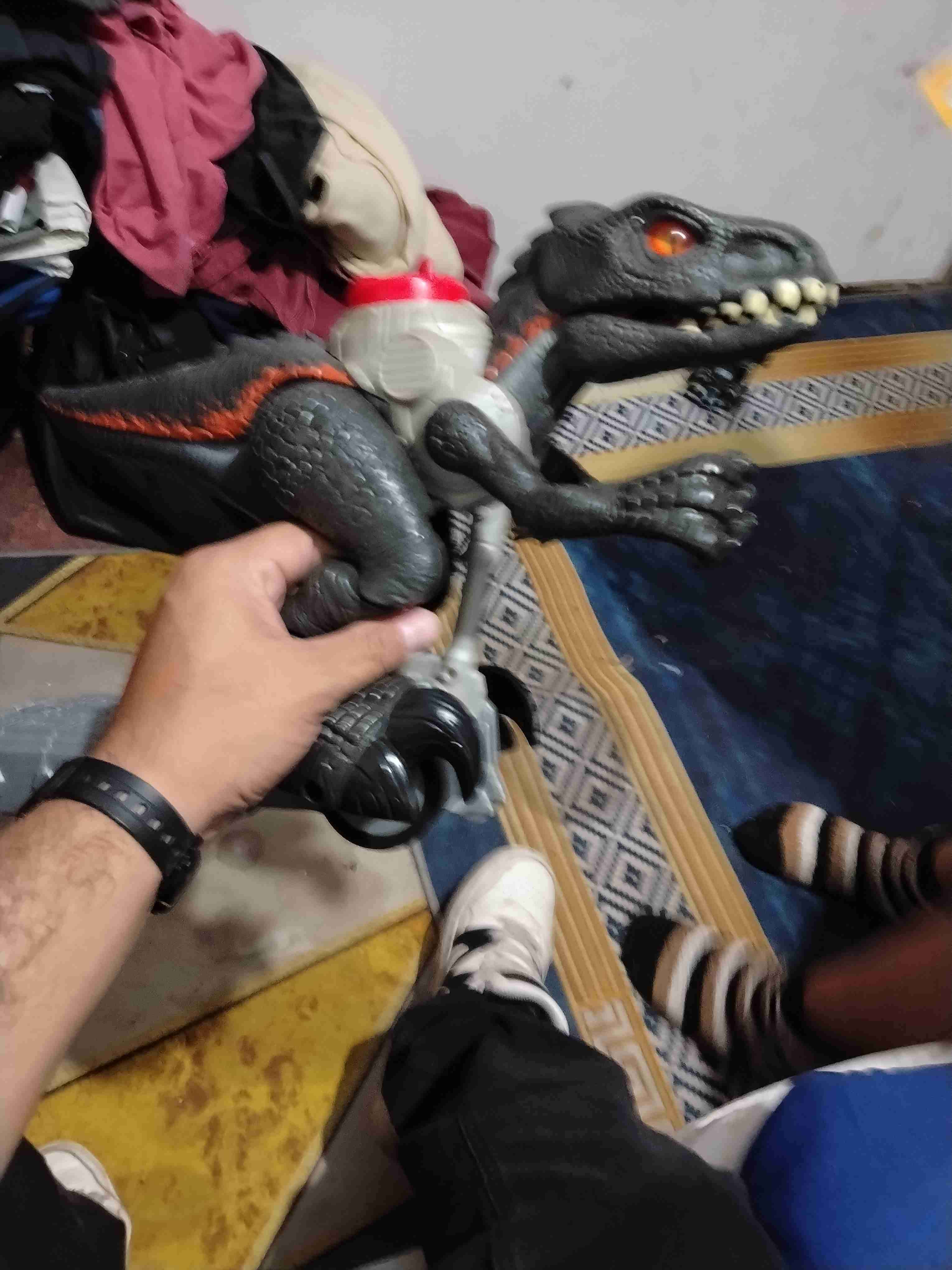 Juguete dinosaurio robótico - miniatura 1