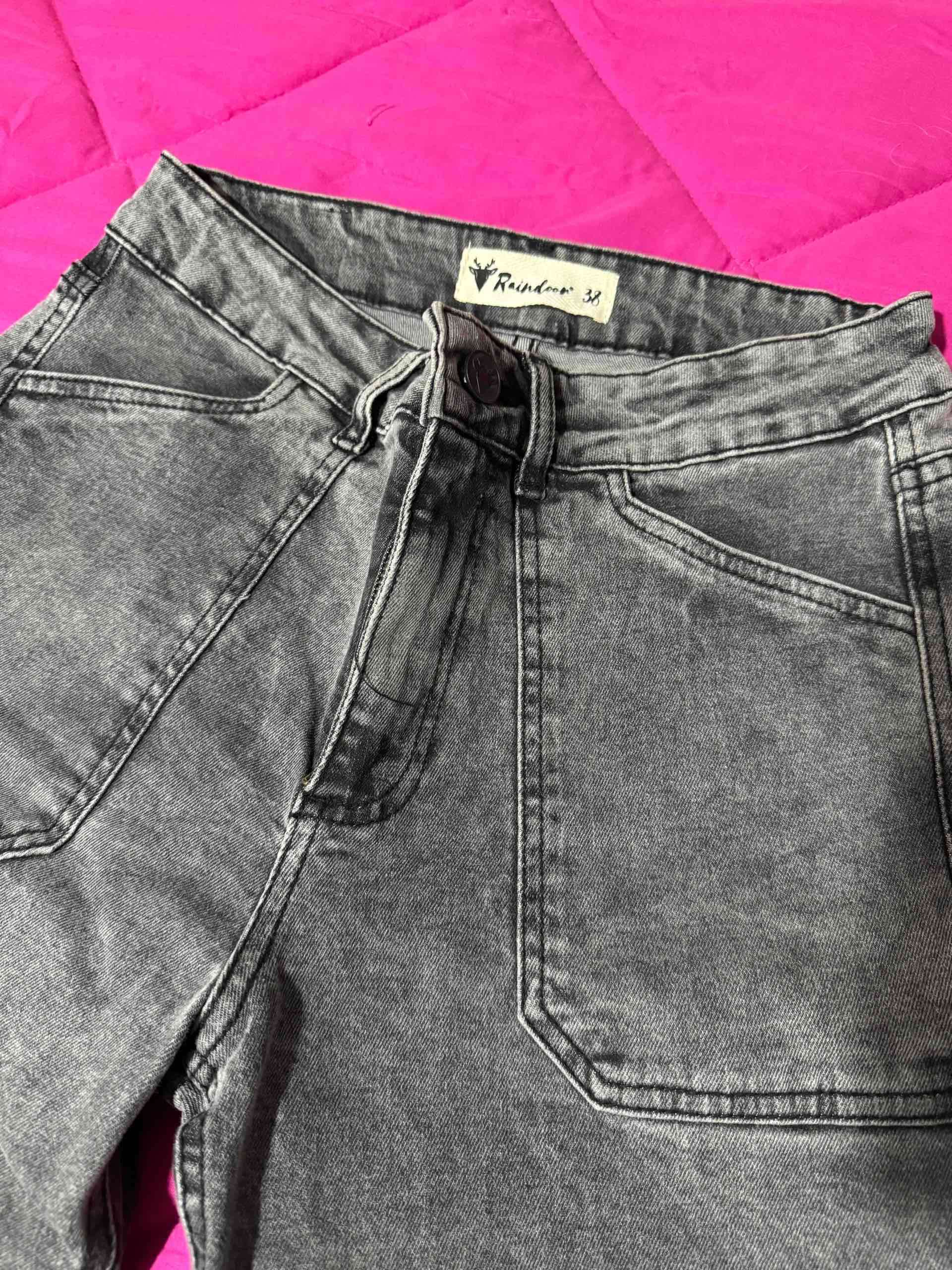 Jean Raindoor gris oscuro talla 38 - miniatura 1