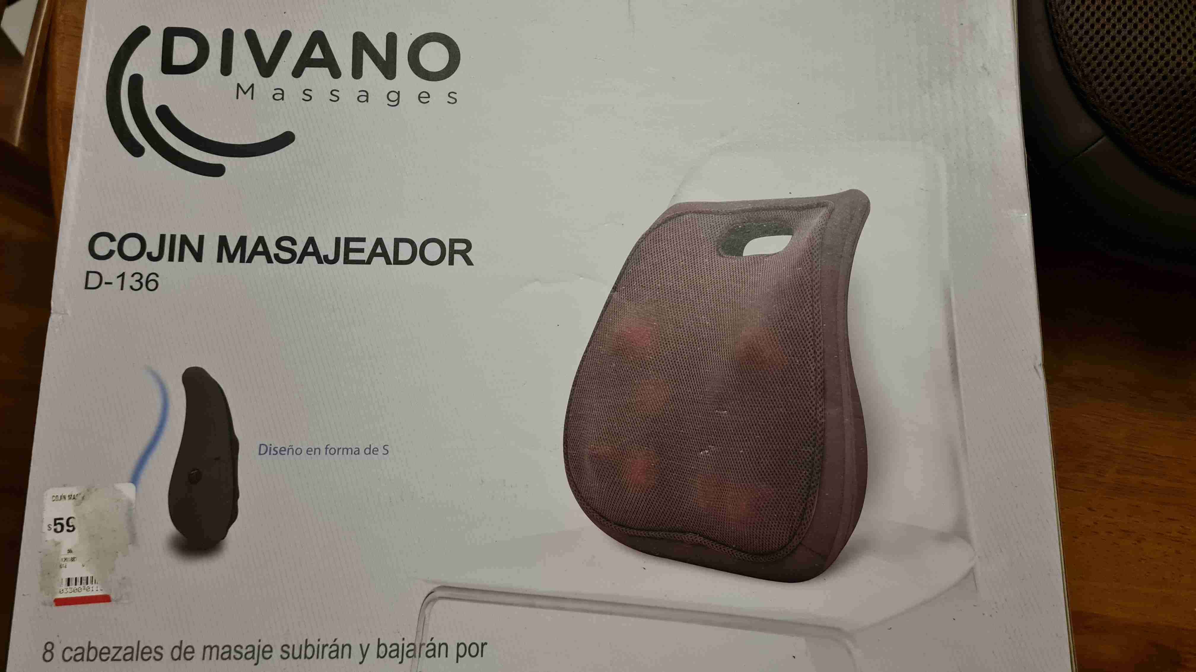 Cojín masajeador Divano - miniatura 1