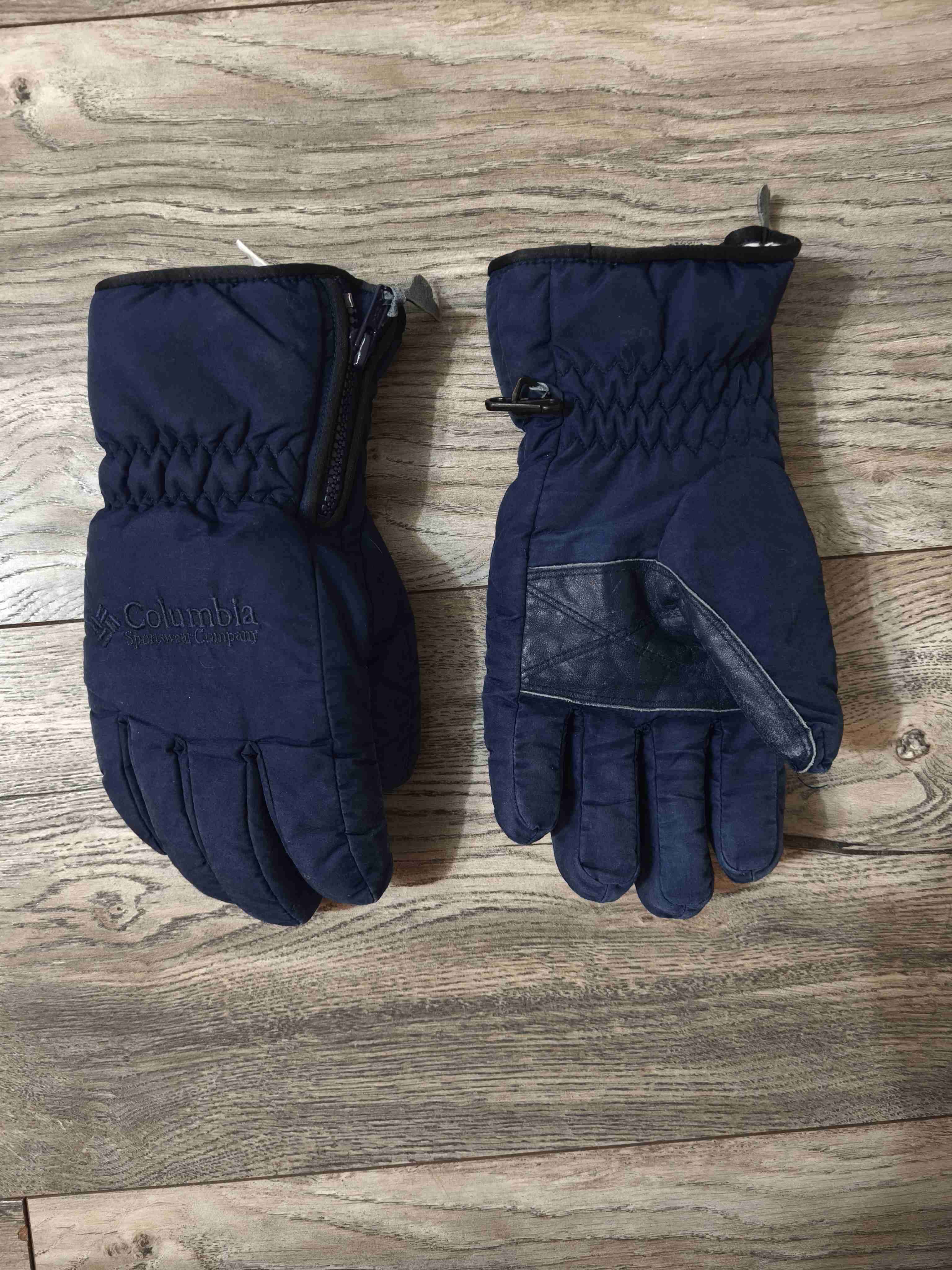 Guantes de invierno Columbia azul - miniatura 1