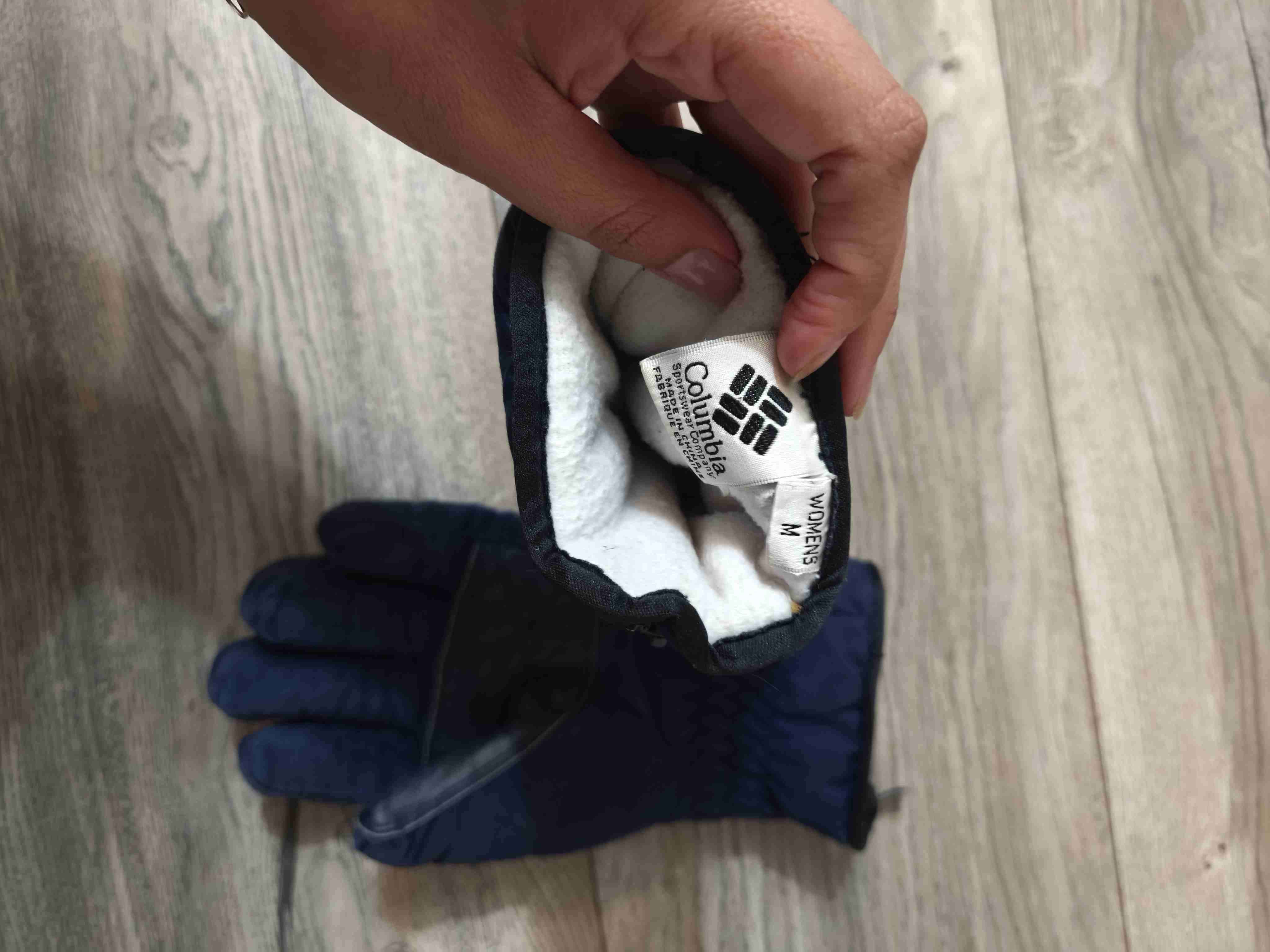 Guantes de invierno Columbia azul - miniatura 4