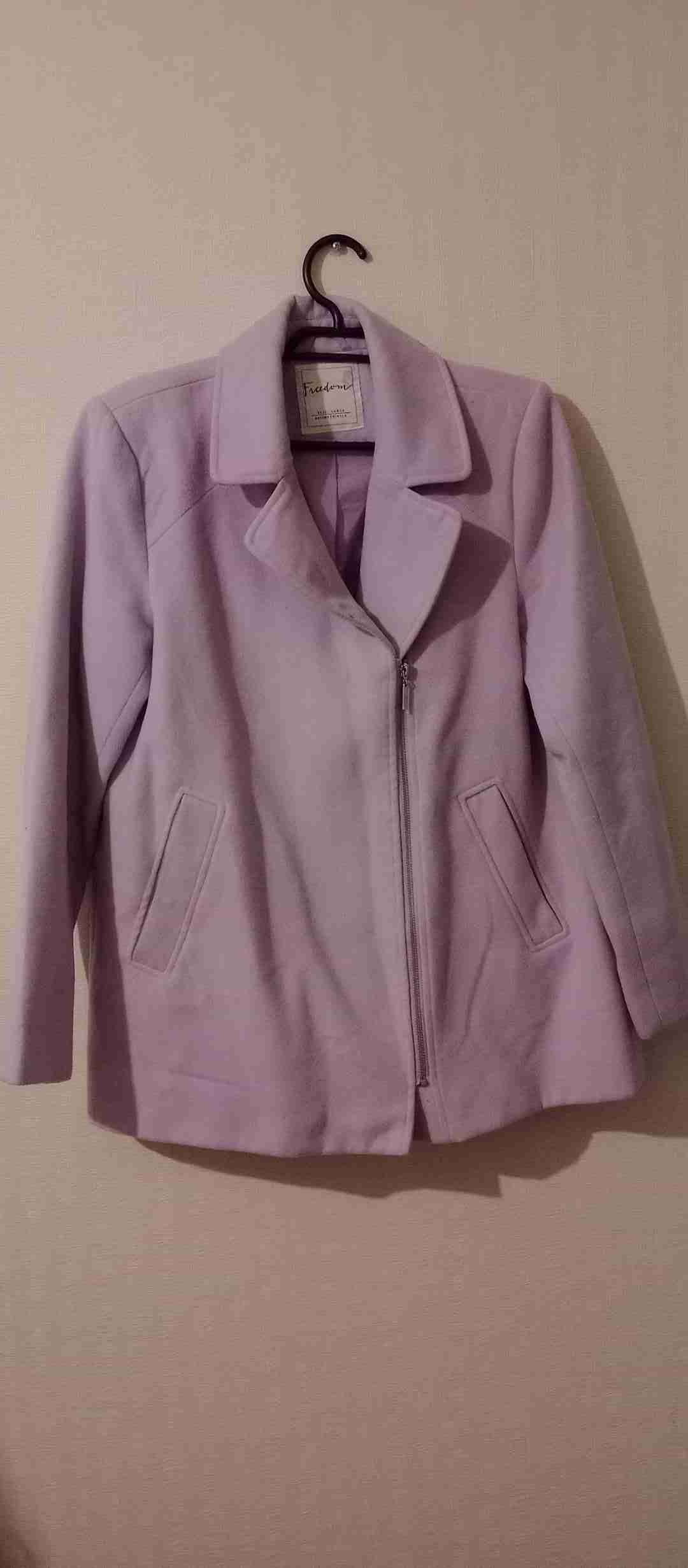 Chaqueta lila con cierre - miniatura 1