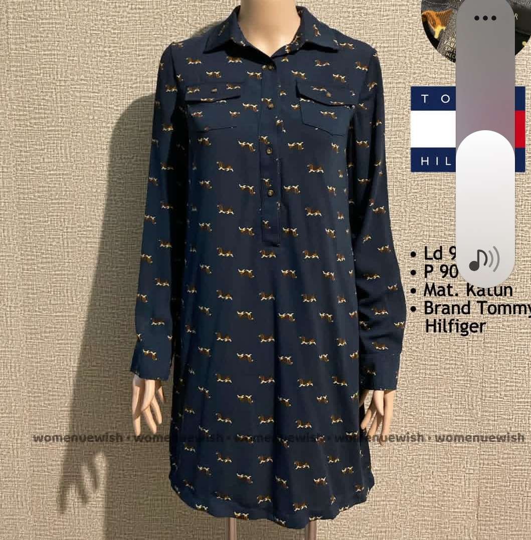 Vestido azul Tommy Hilfiger