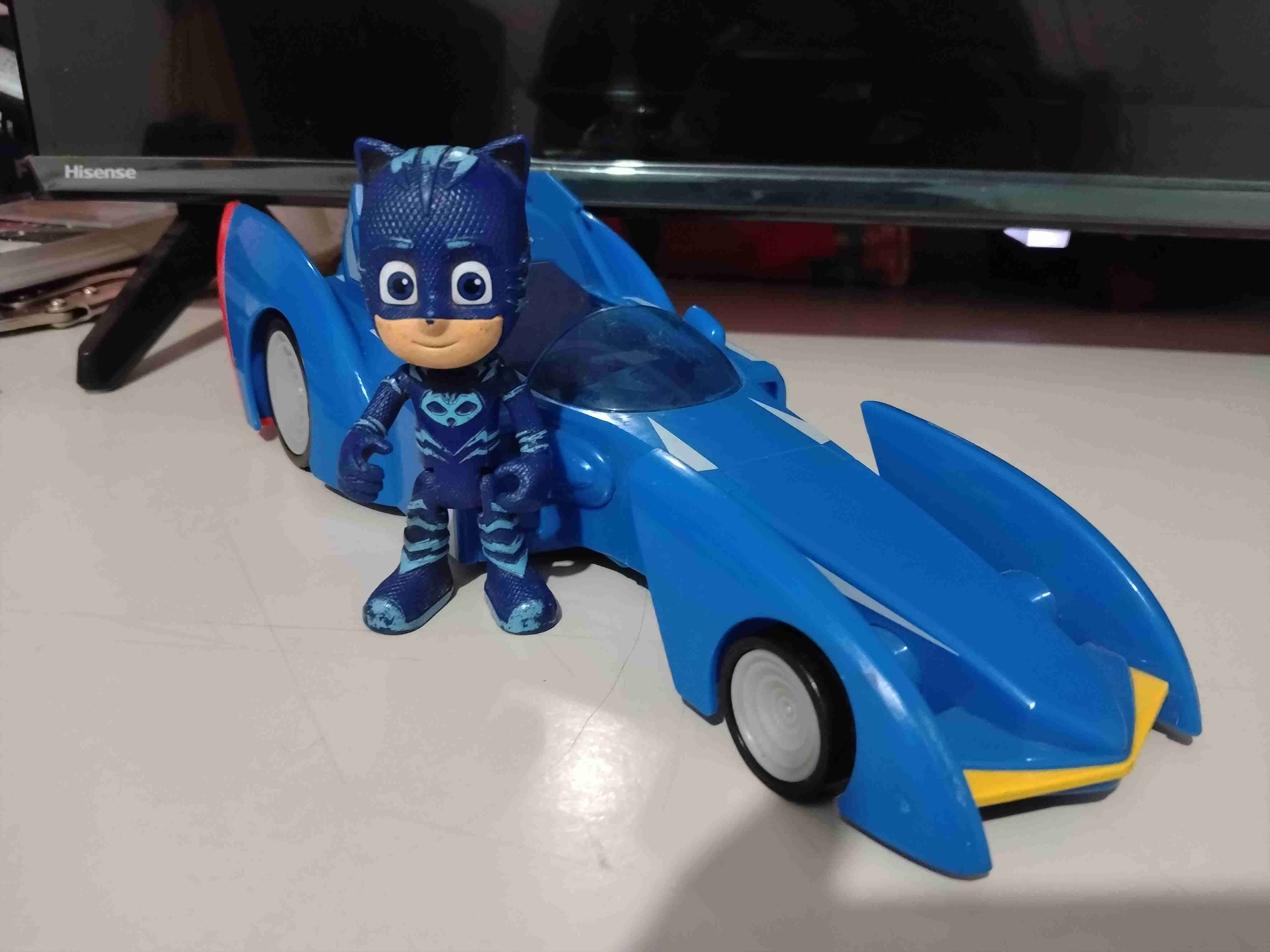 Figura PJ Masks con vehículo pijamasheroes - miniatura 1