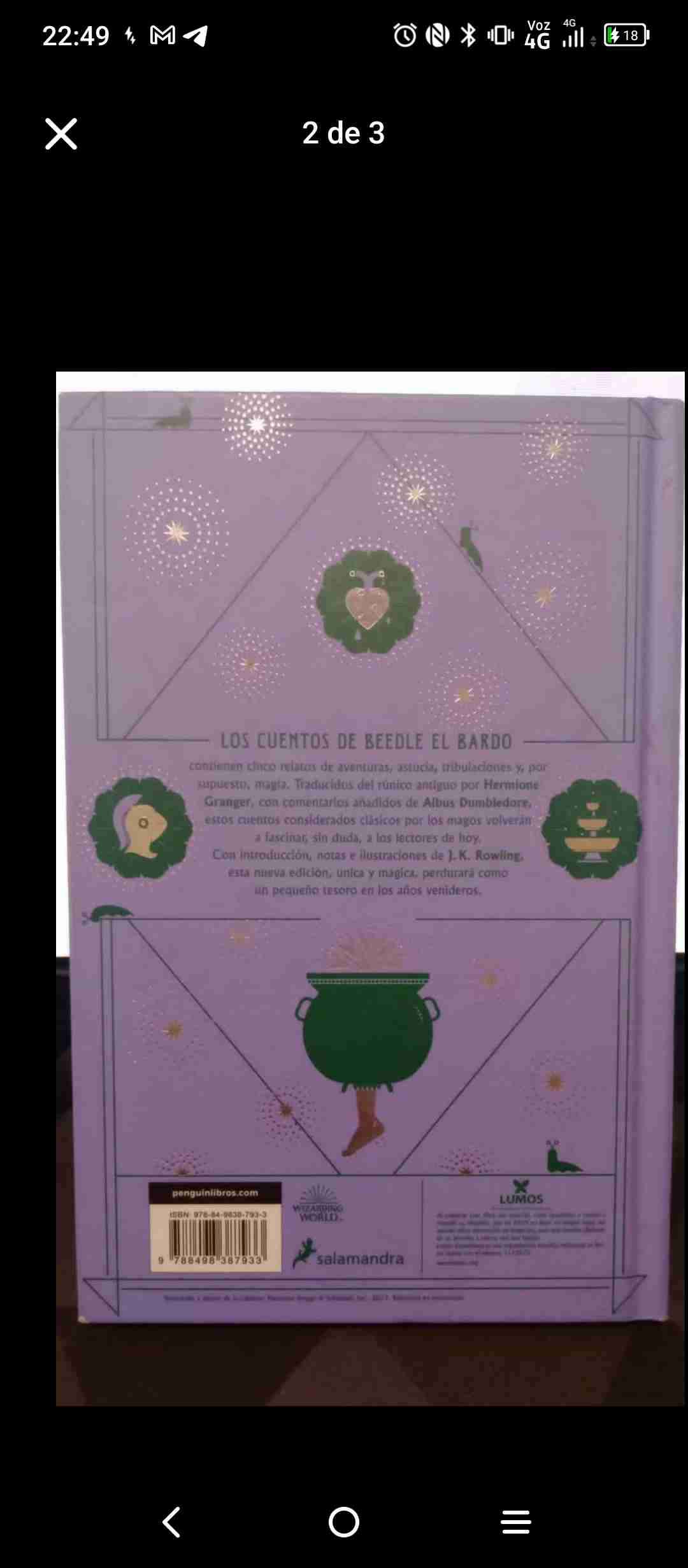 Libro 'Los Cuentos de Beedle el Bardo' - miniatura 2