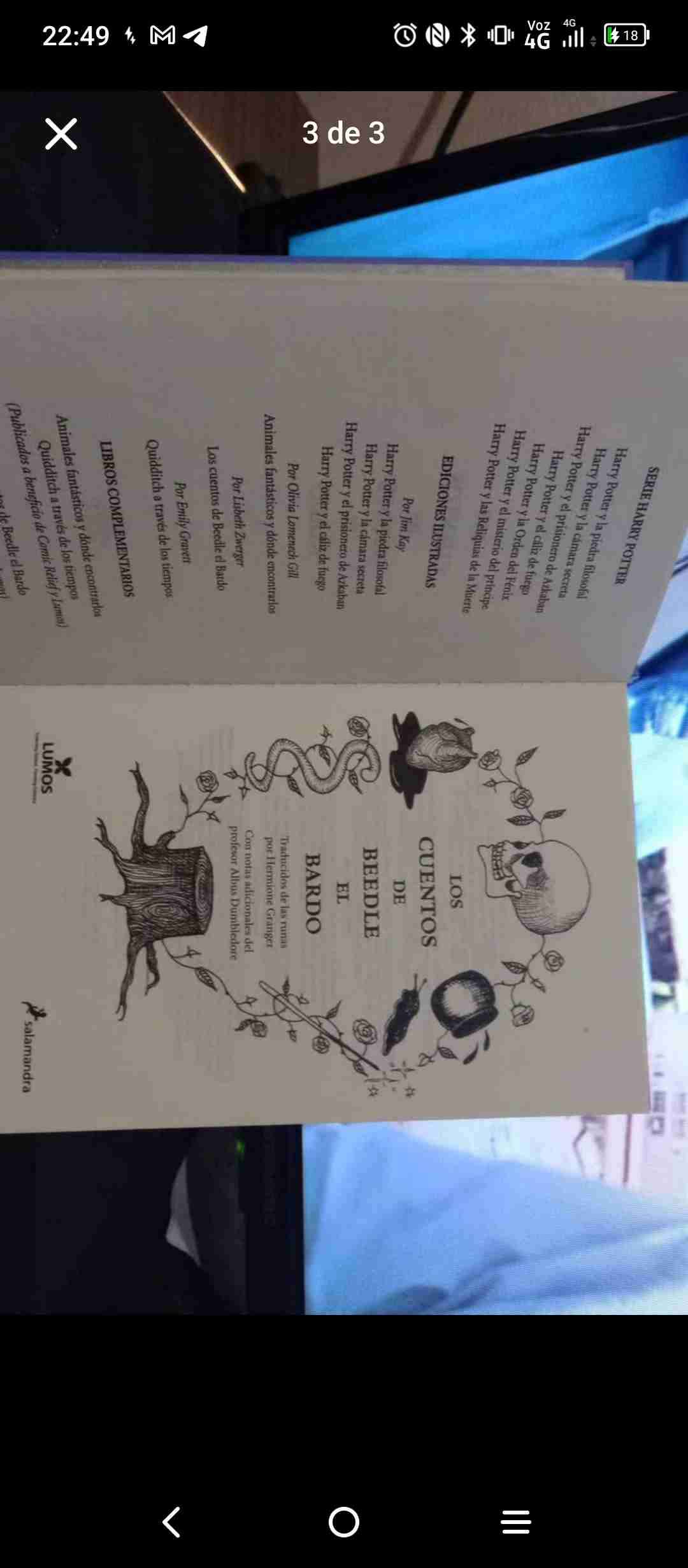 Libro 'Los Cuentos de Beedle el Bardo' - miniatura 3