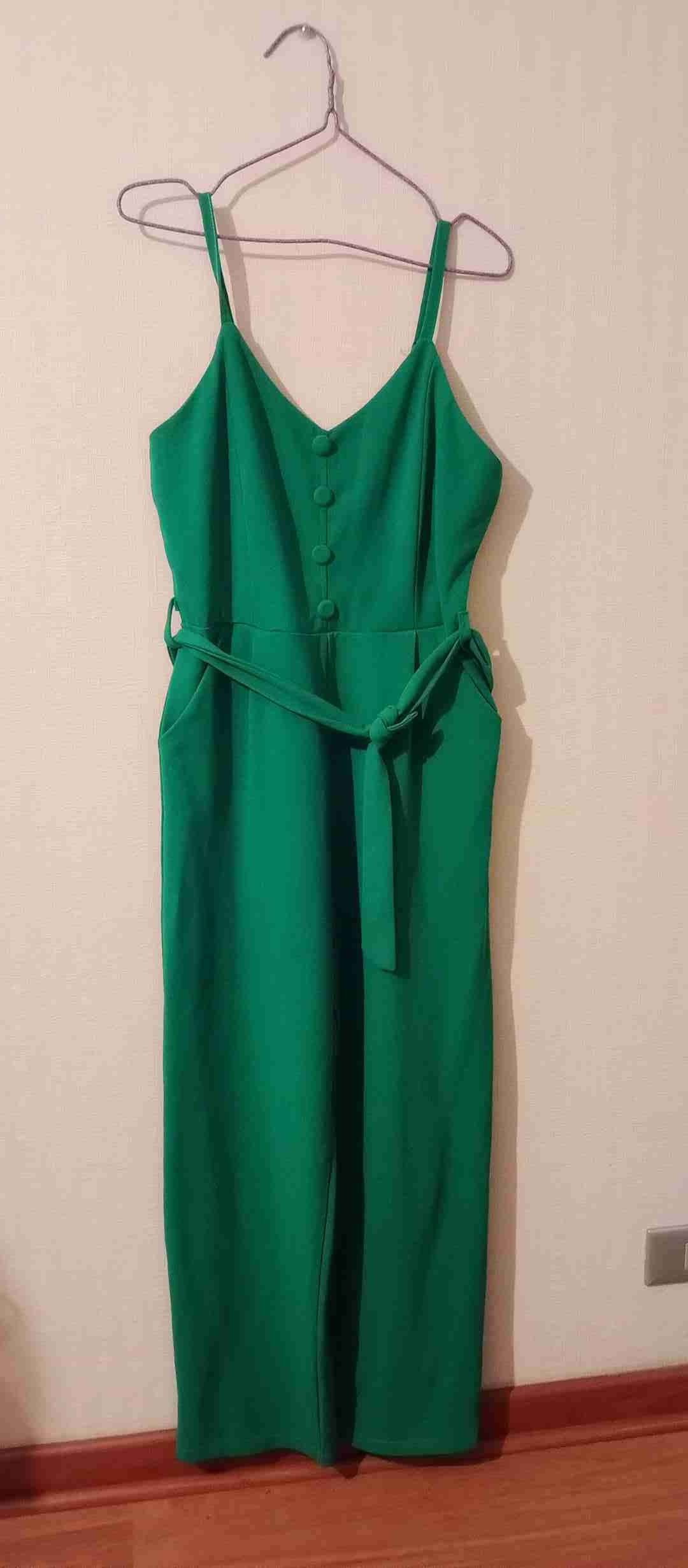 Enterito verde esmeralda elegante - miniatura 1