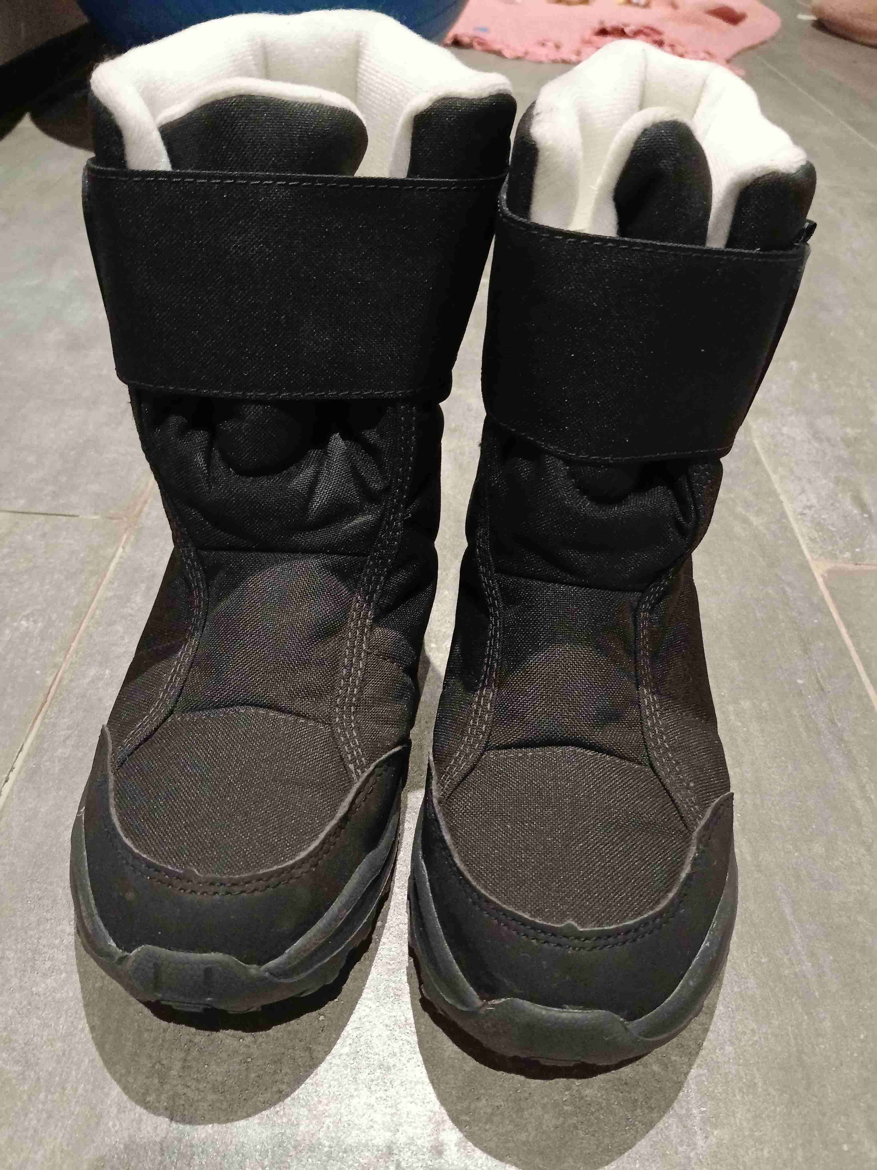 Botas negras de invierno impermeable - miniatura 1