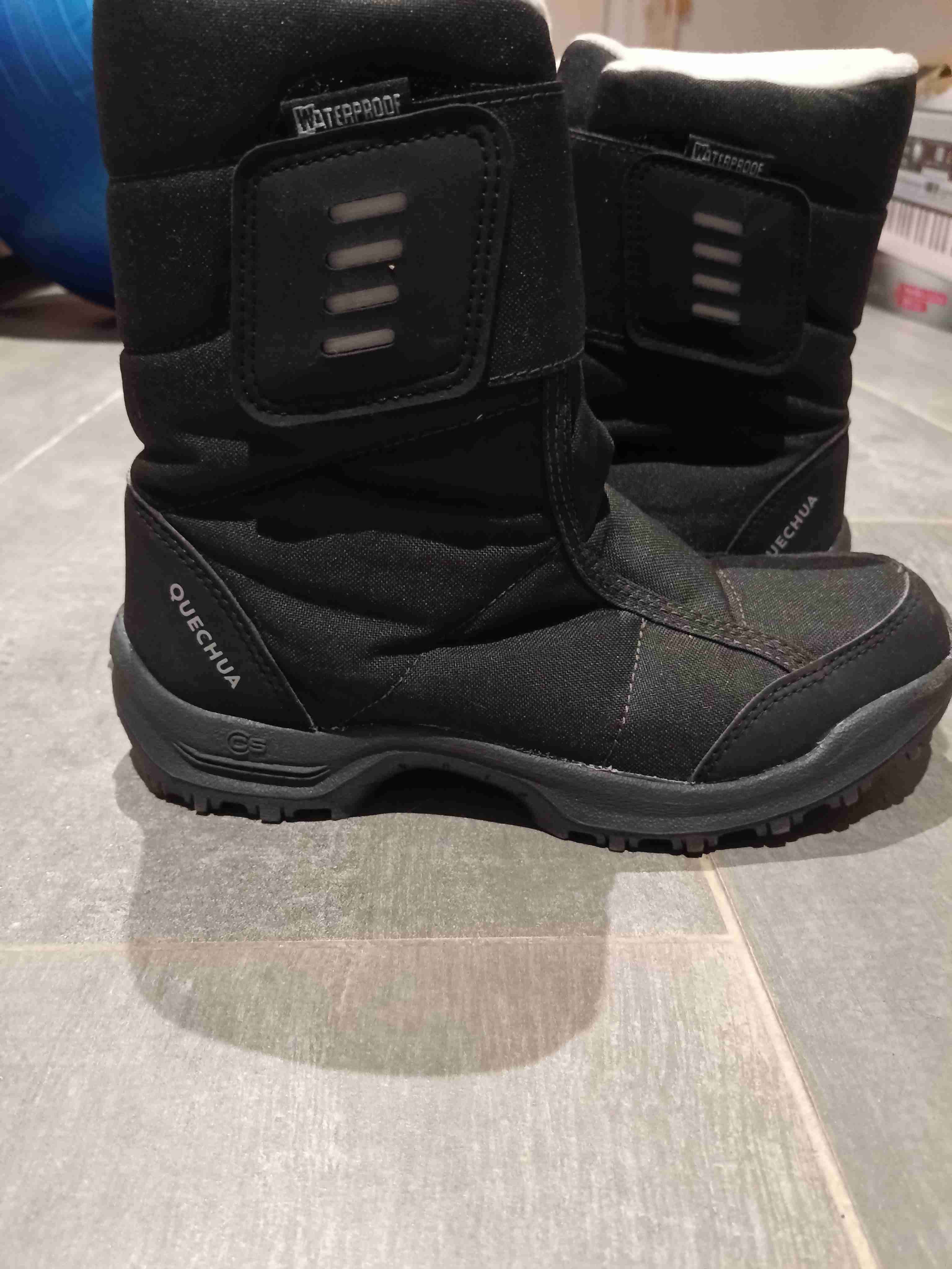 Botas negras de invierno impermeable - miniatura 3