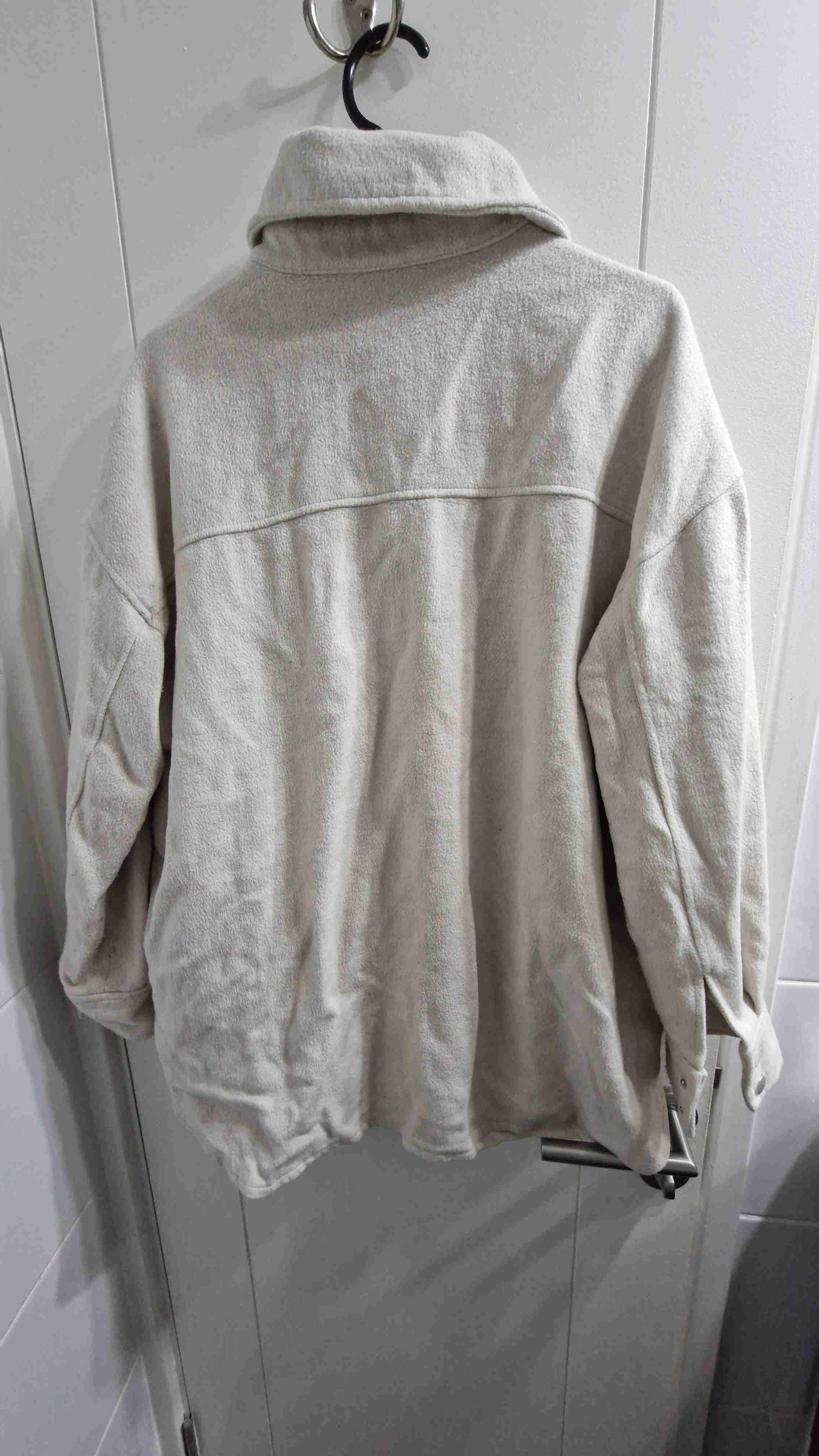 Sobrecamisa oversize beige - miniatura 2