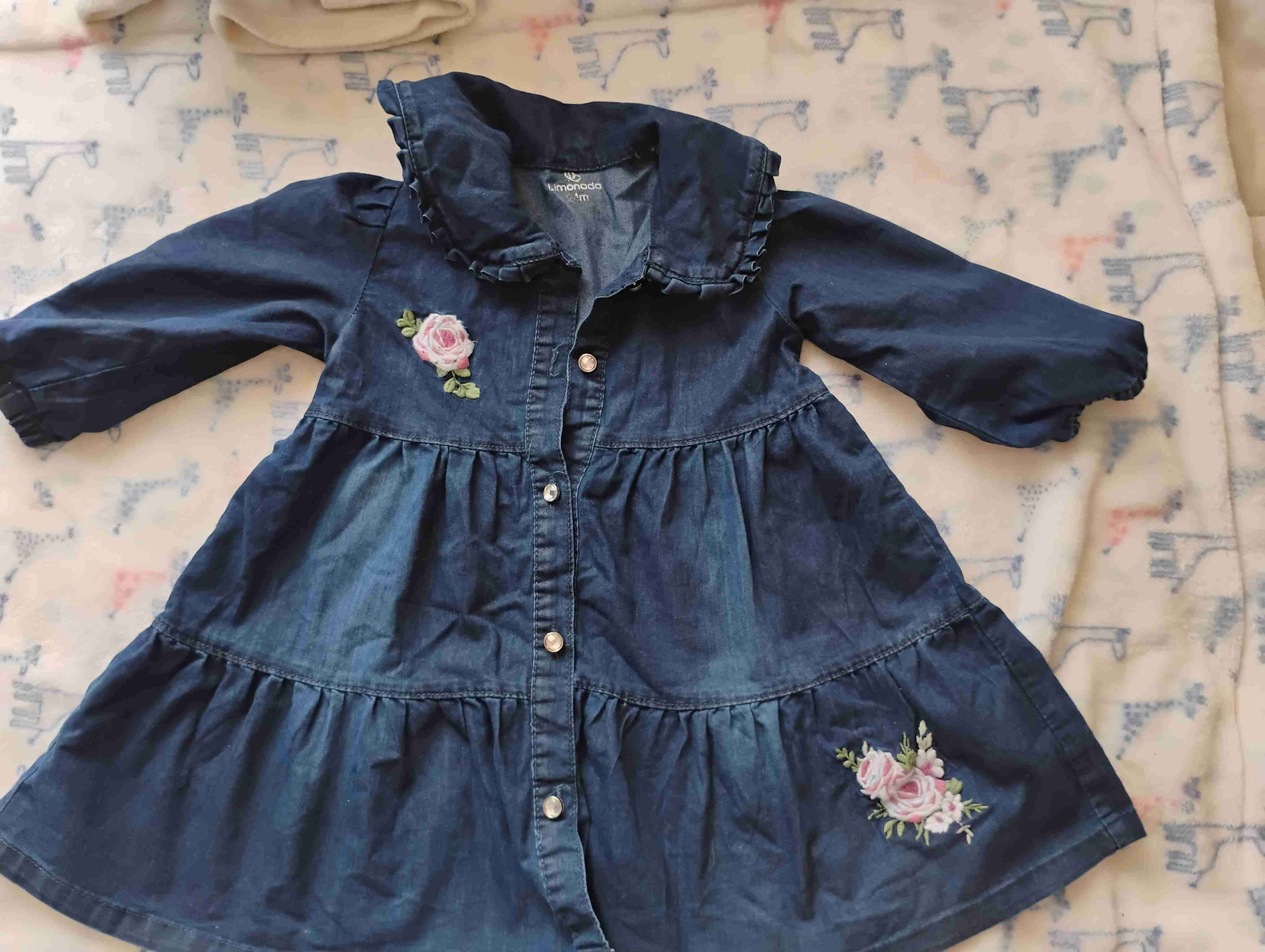 Chaqueta infantil rosa estampada - miniatura 4