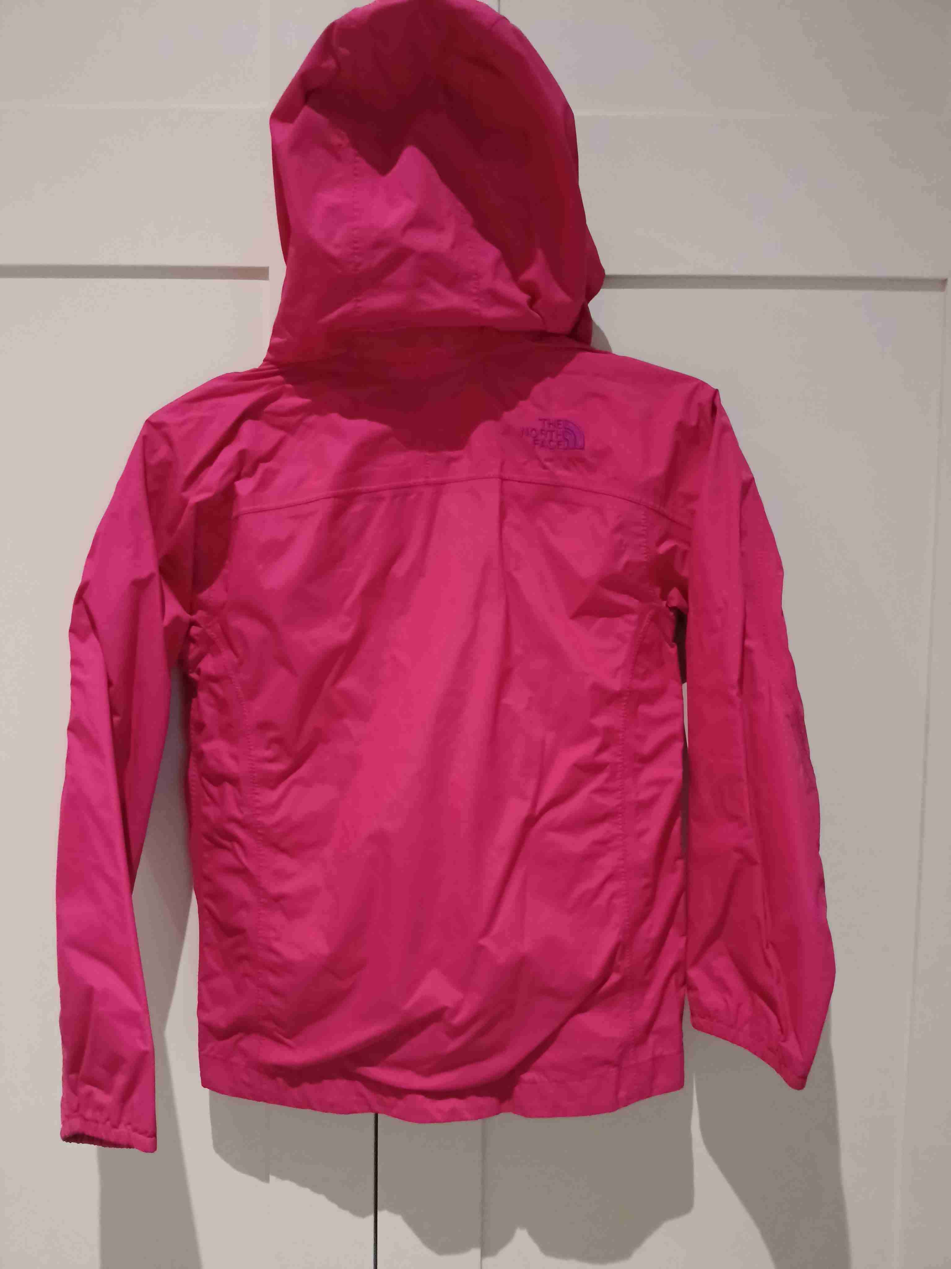 Cortaviento fucsia impermeable - miniatura 1