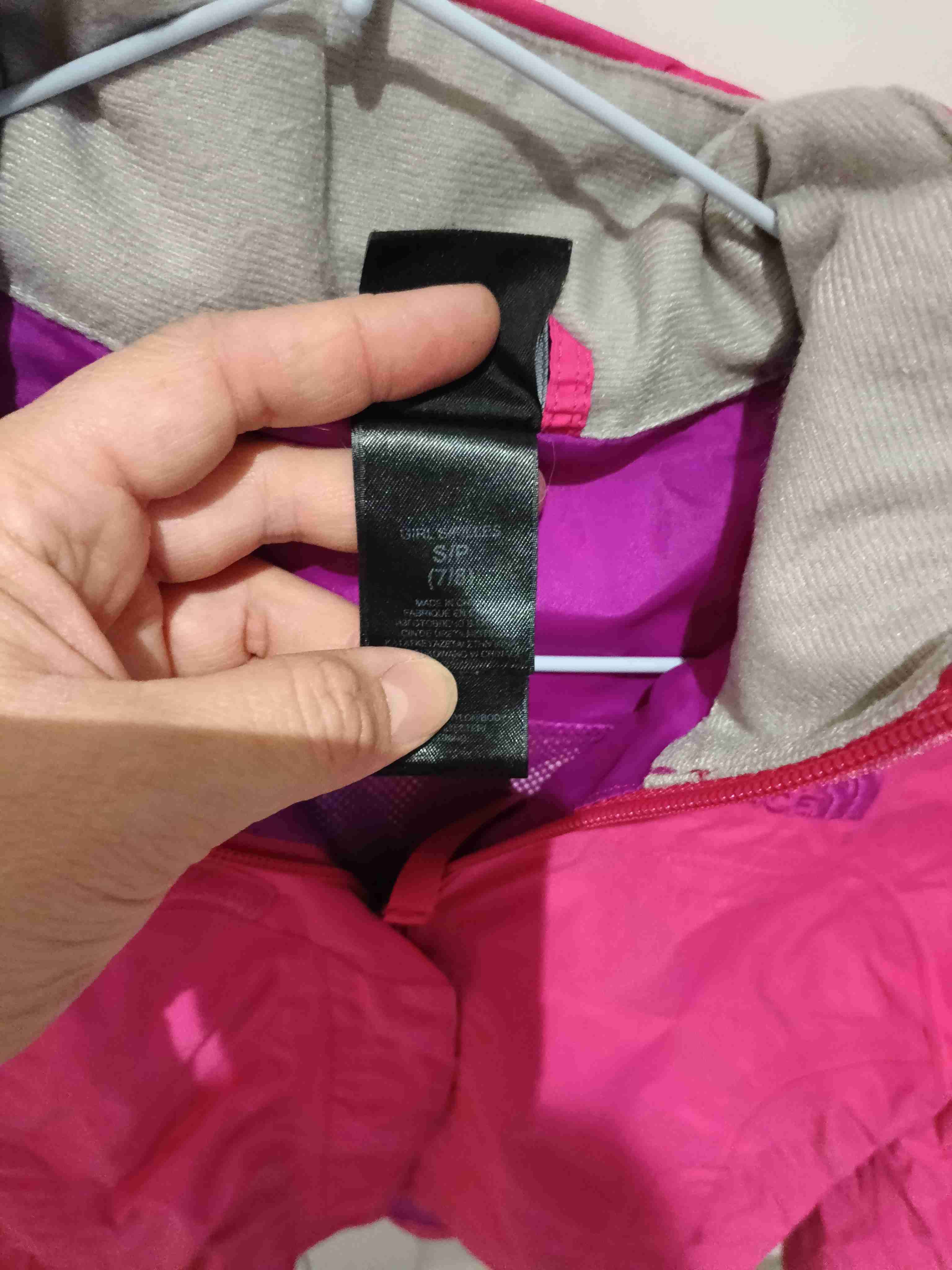 Cortaviento fucsia impermeable - miniatura 4