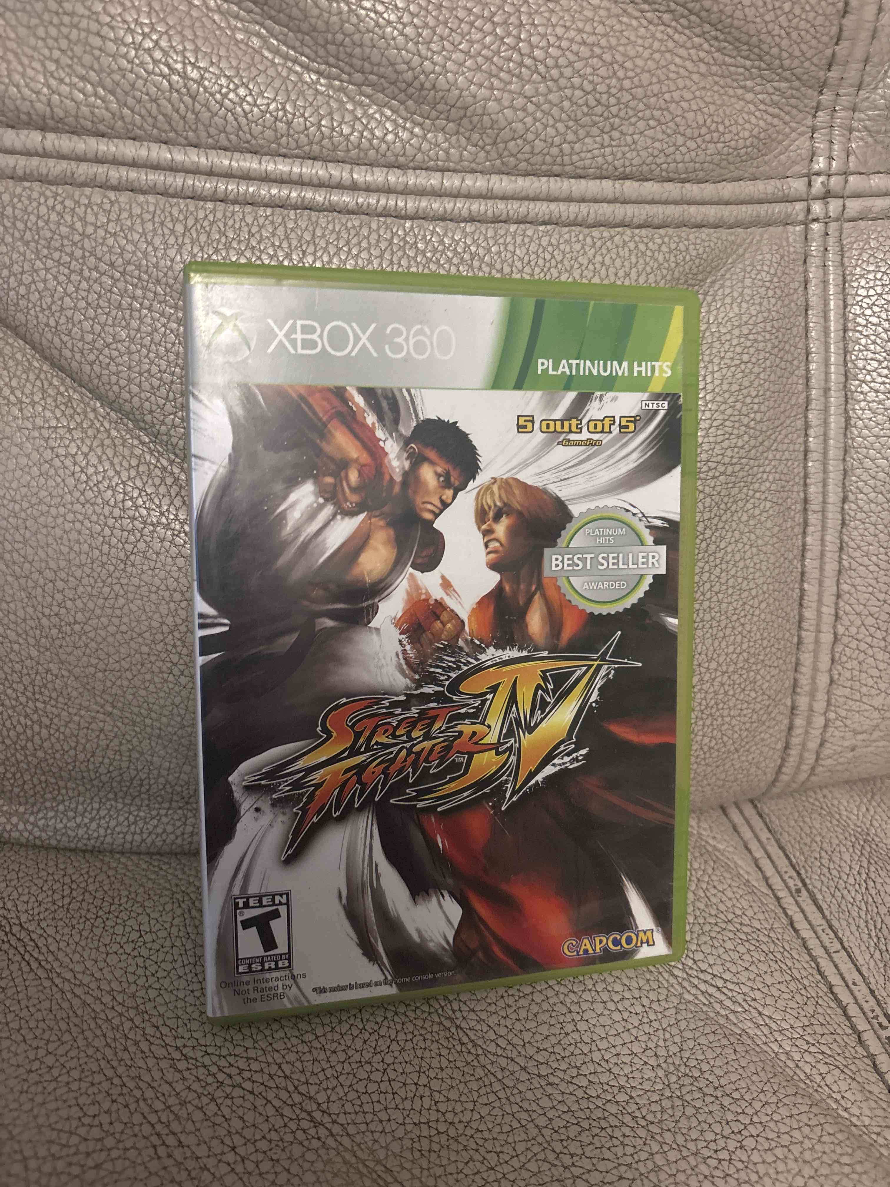 Juego Xbox 360 Street Fighter IV