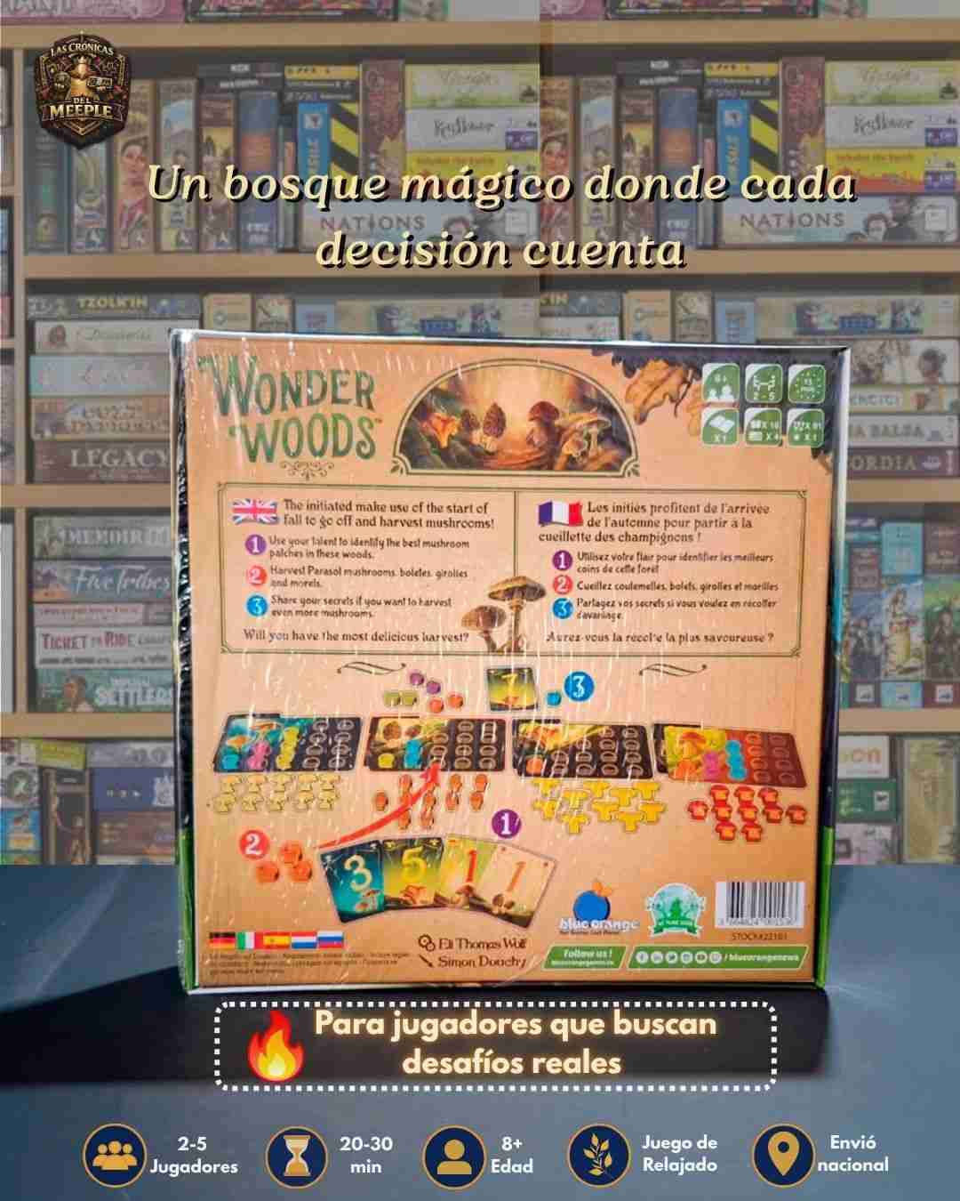 Juego de mesa Wonder Woods - miniatura 2