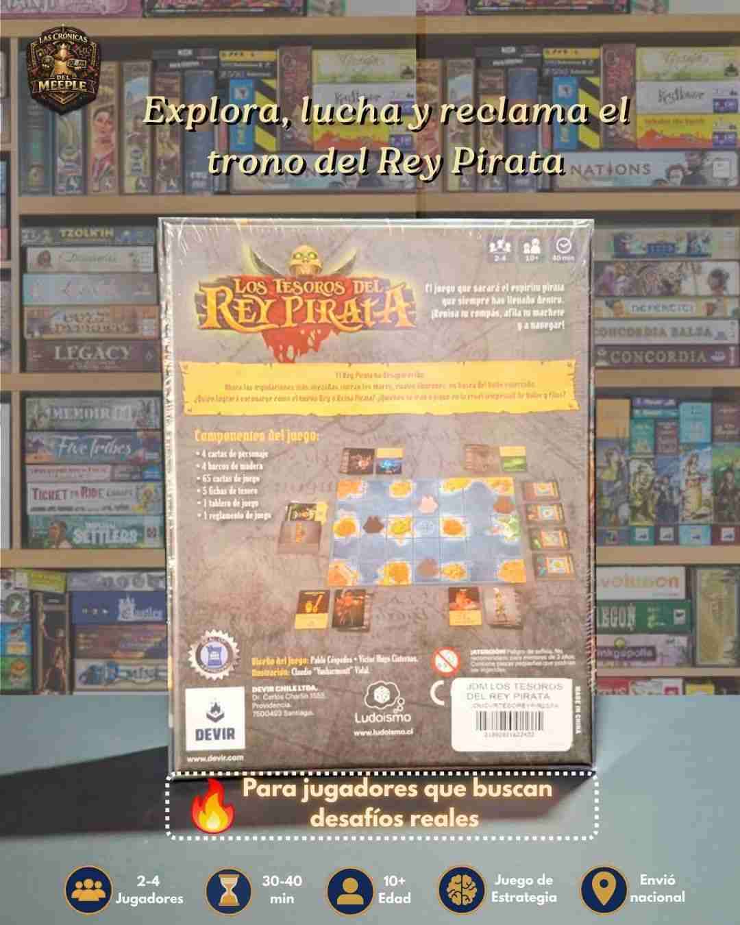 Juego Los Tesoros del Rey Pirata - miniatura 2