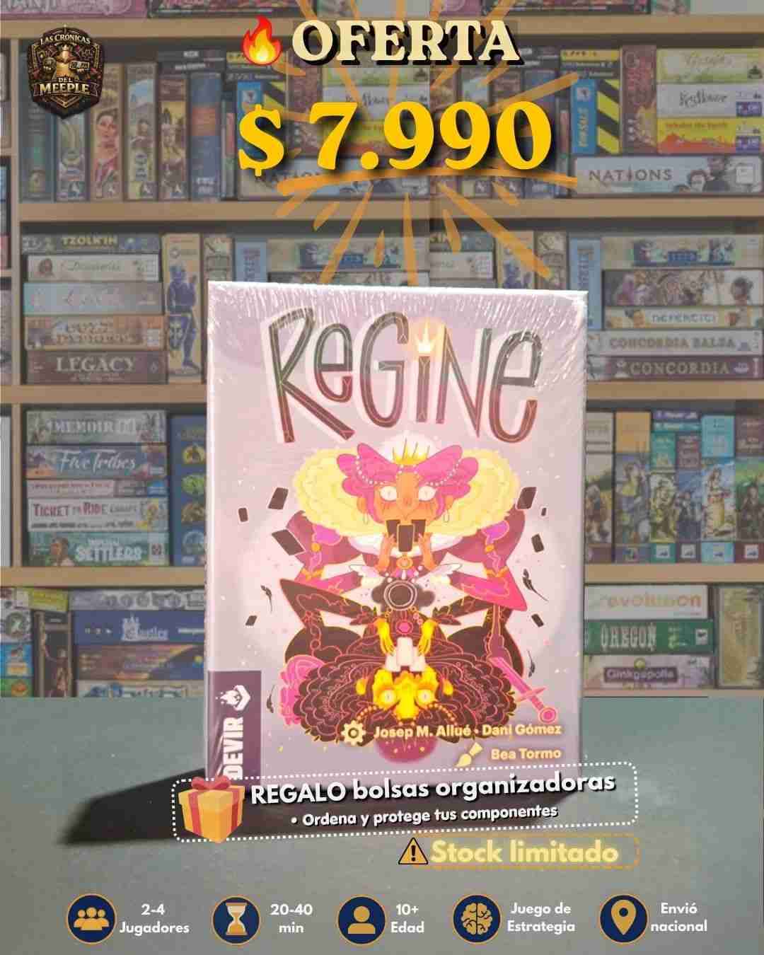 Juego de mesa Regine - miniatura 1