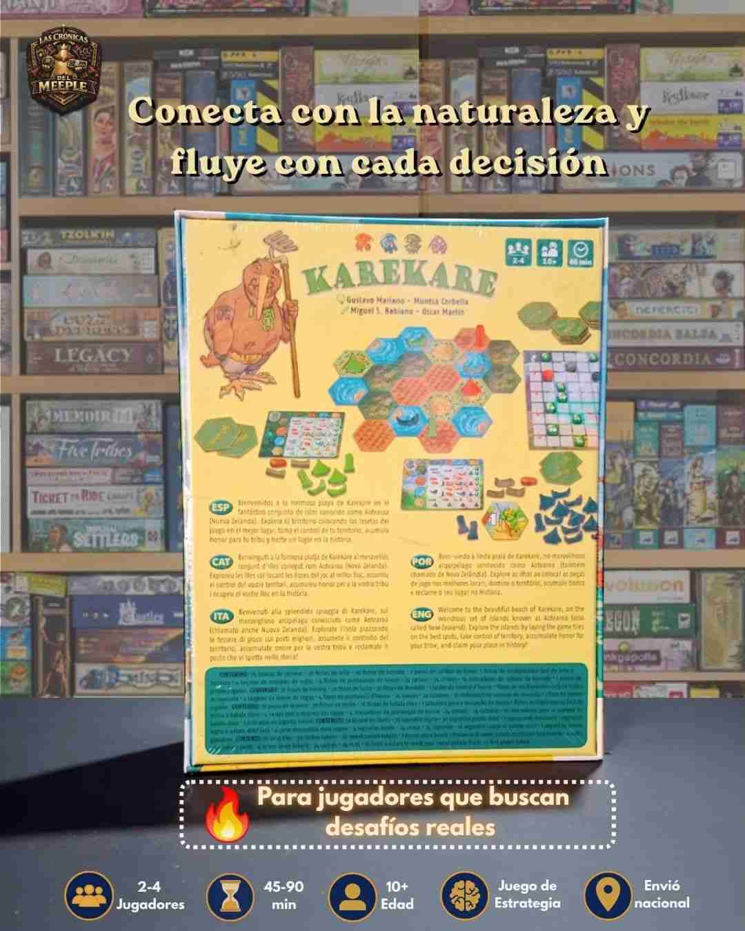 Juego de mesa Karekare - miniatura 2