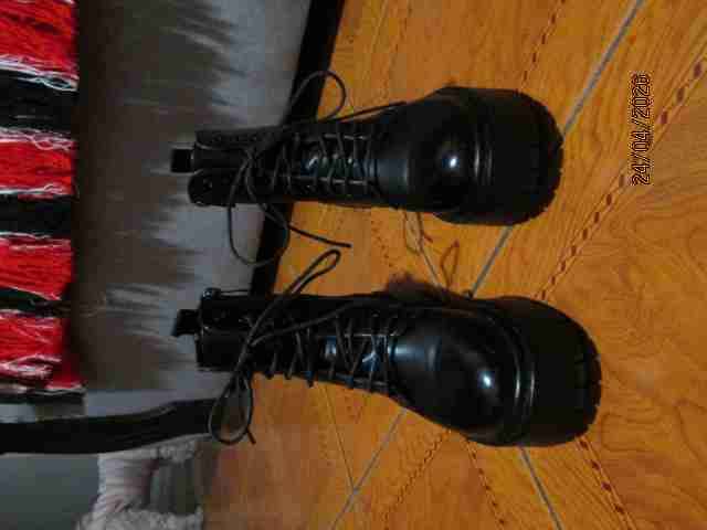 Bototos negros de plataforma - miniatura 2