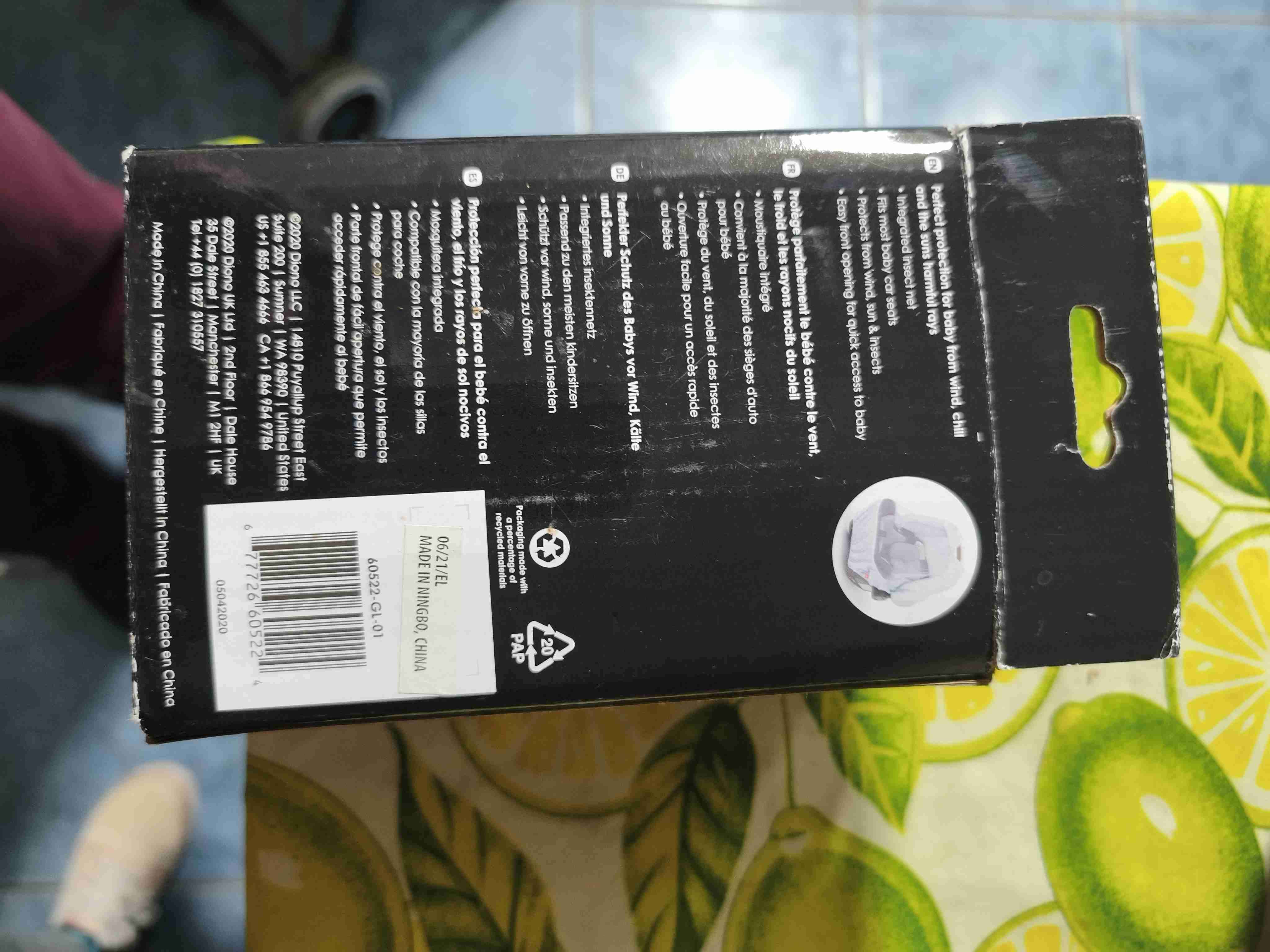 Funda de silla infantil azul - miniatura 2