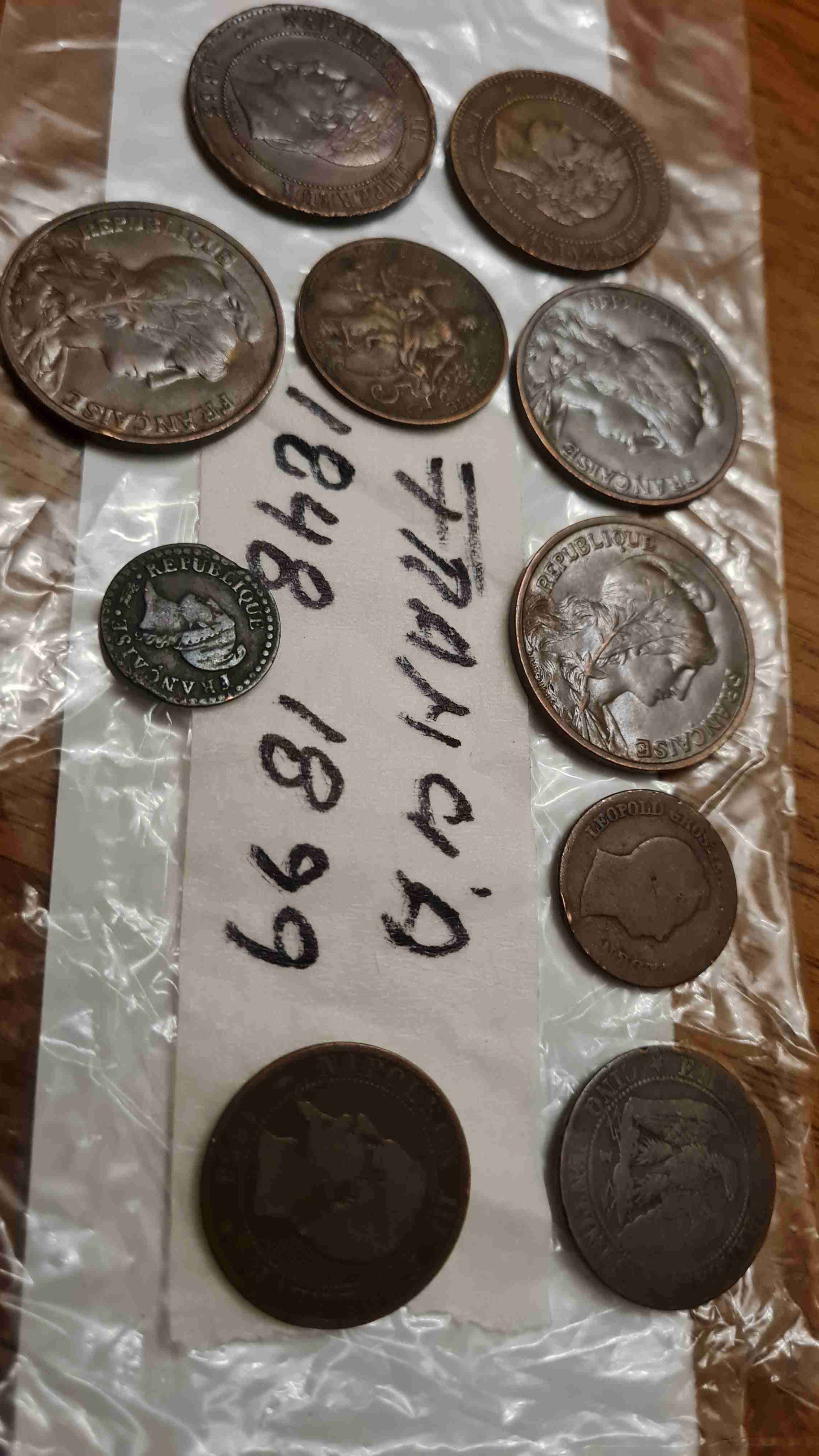 Monedas francesas antiguas