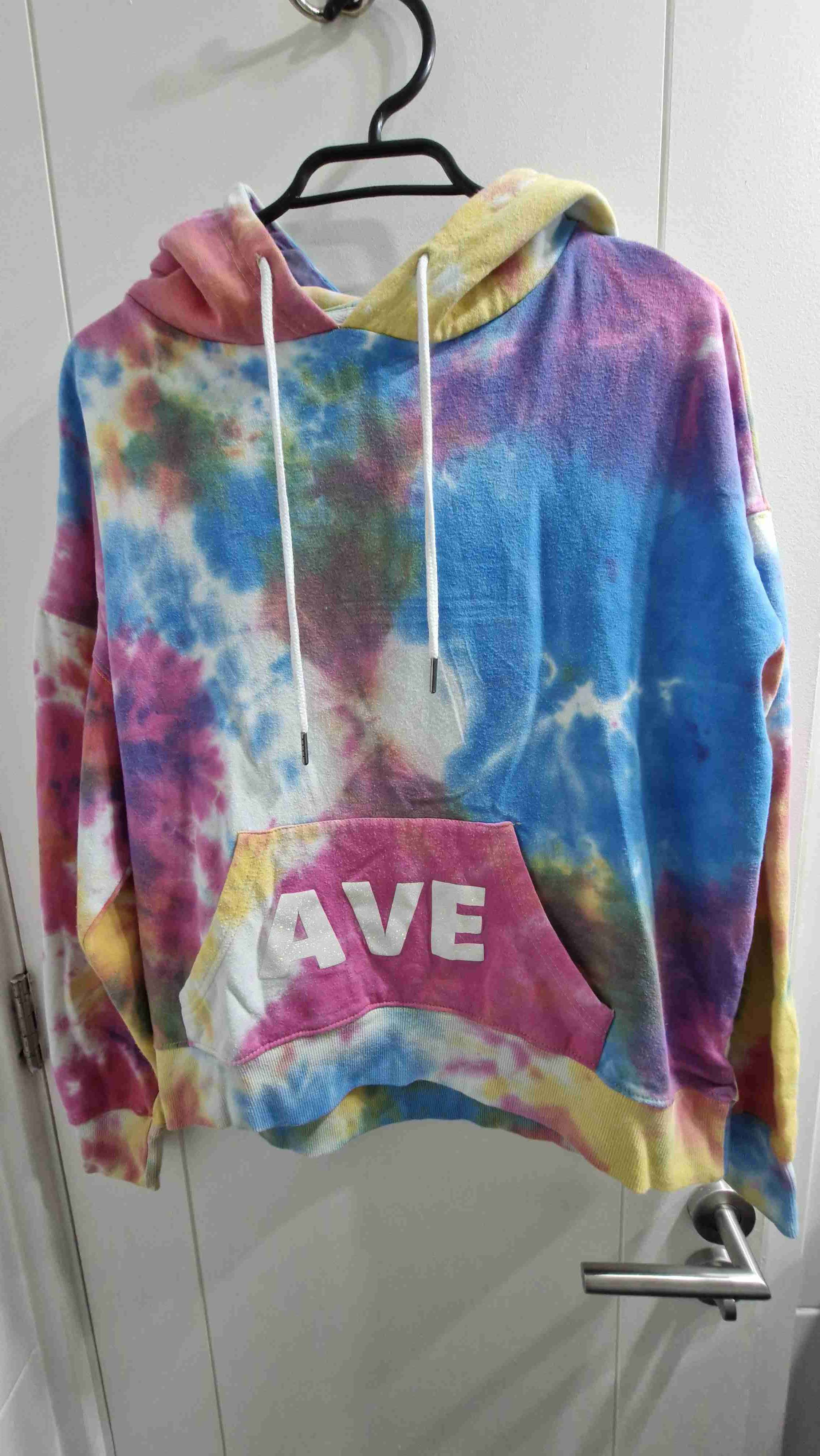 Polerón con capucha tie-dye - miniatura 1