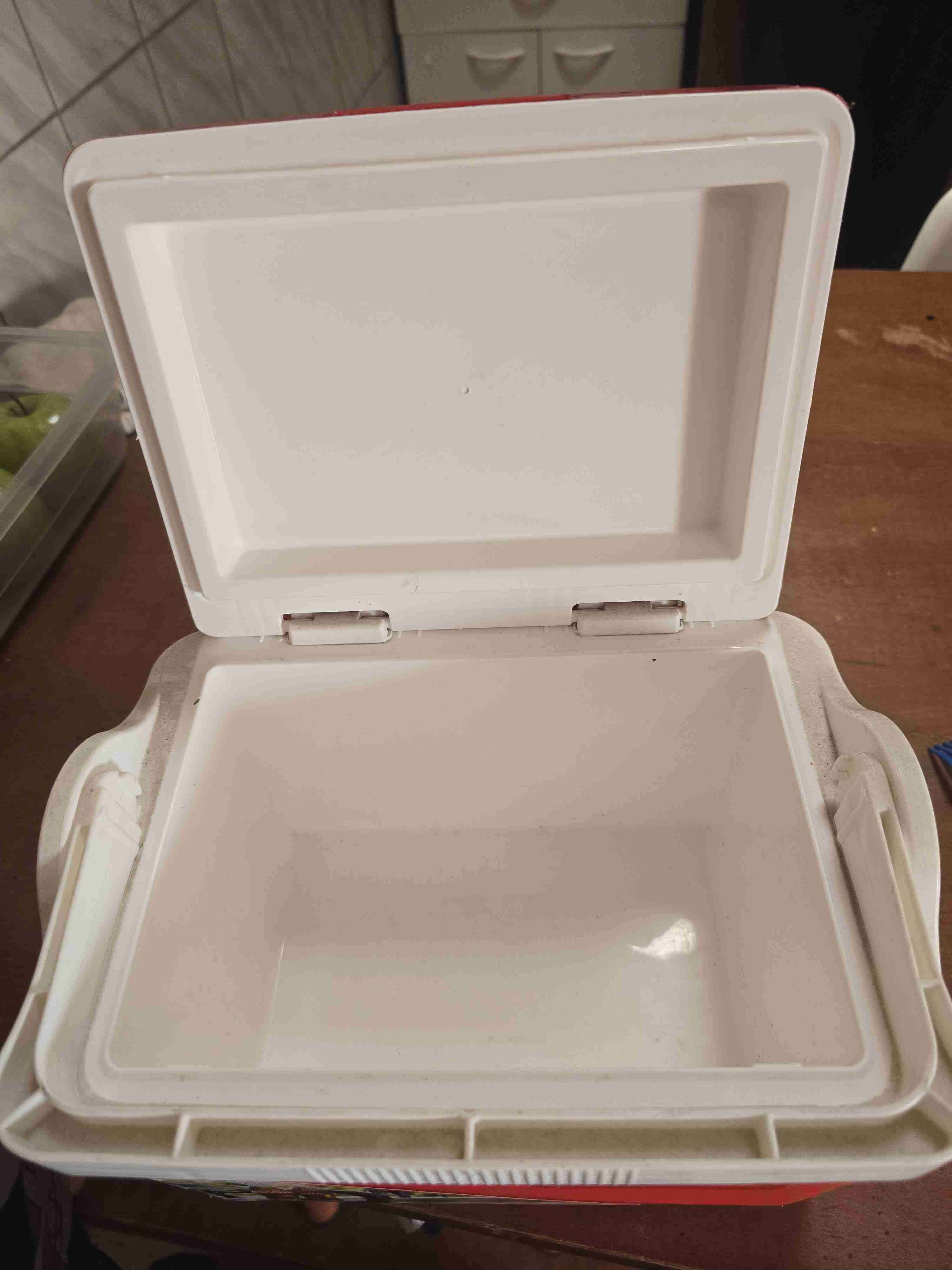 Contenedor plástico con tapa roja - miniatura 2