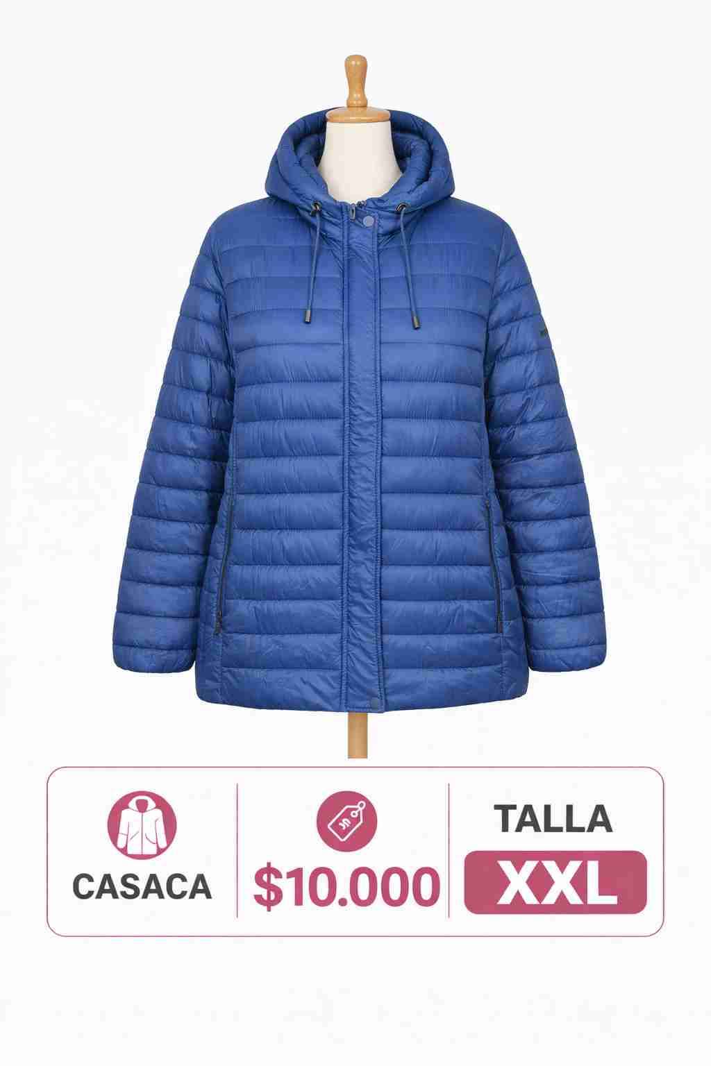 Polerón bicolor con diseño brillante - miniatura 2