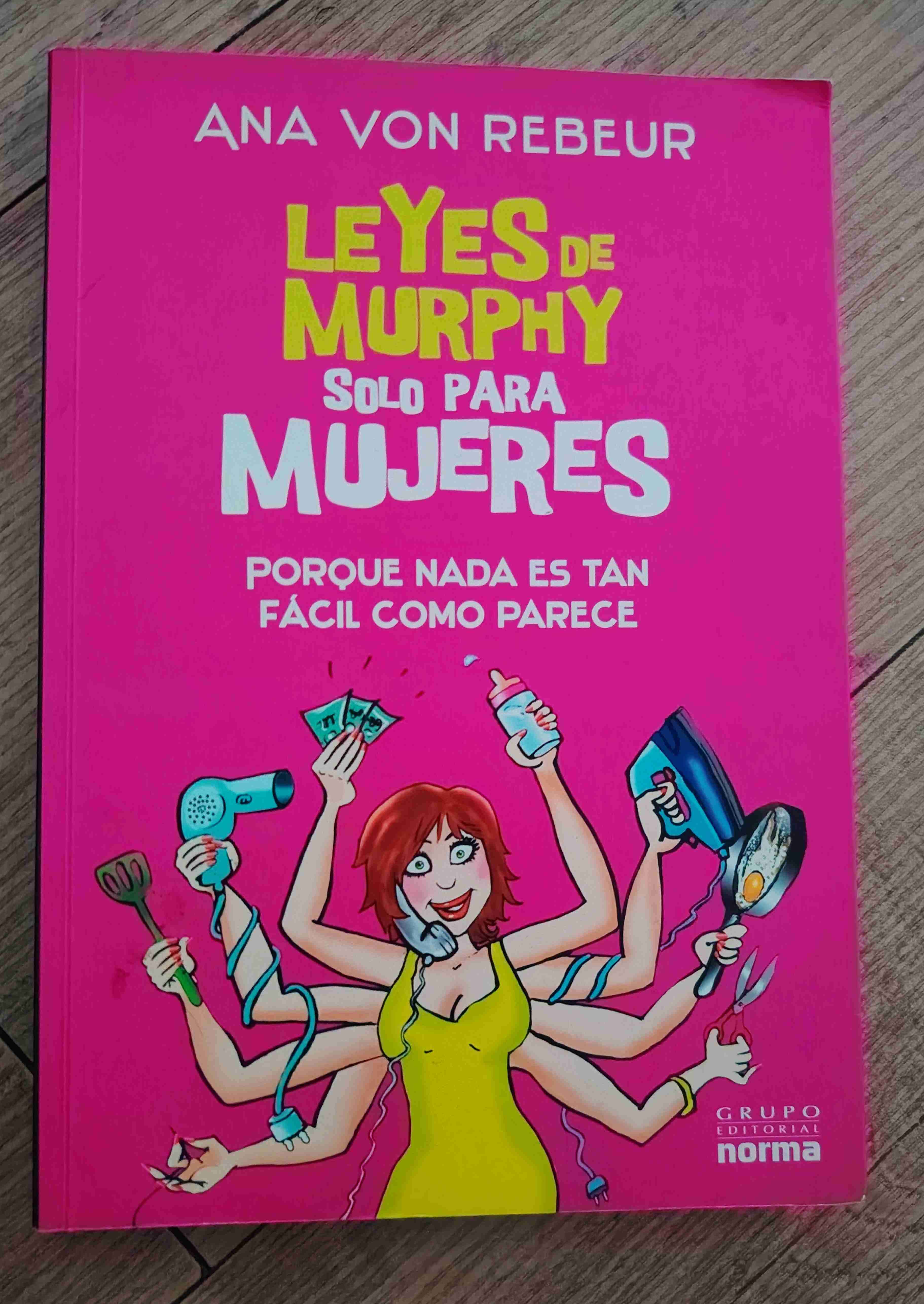 Libro Leyes de Murphy para Mujeres