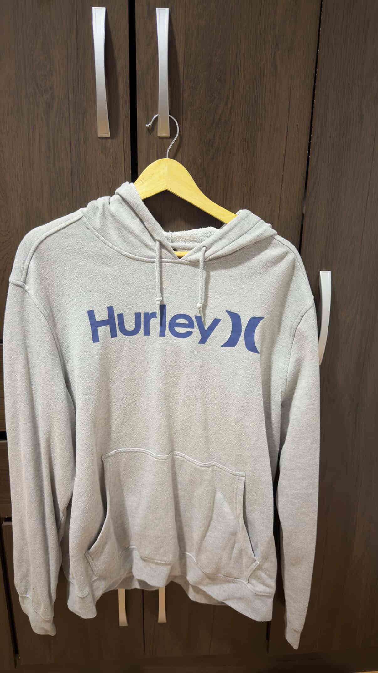 Polerón gris Hurley con capucha - miniatura 1