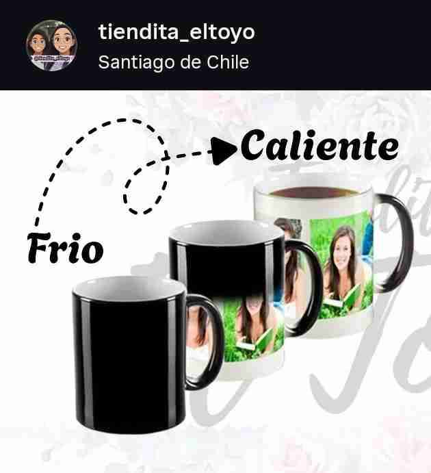 Taza mágica personalizada