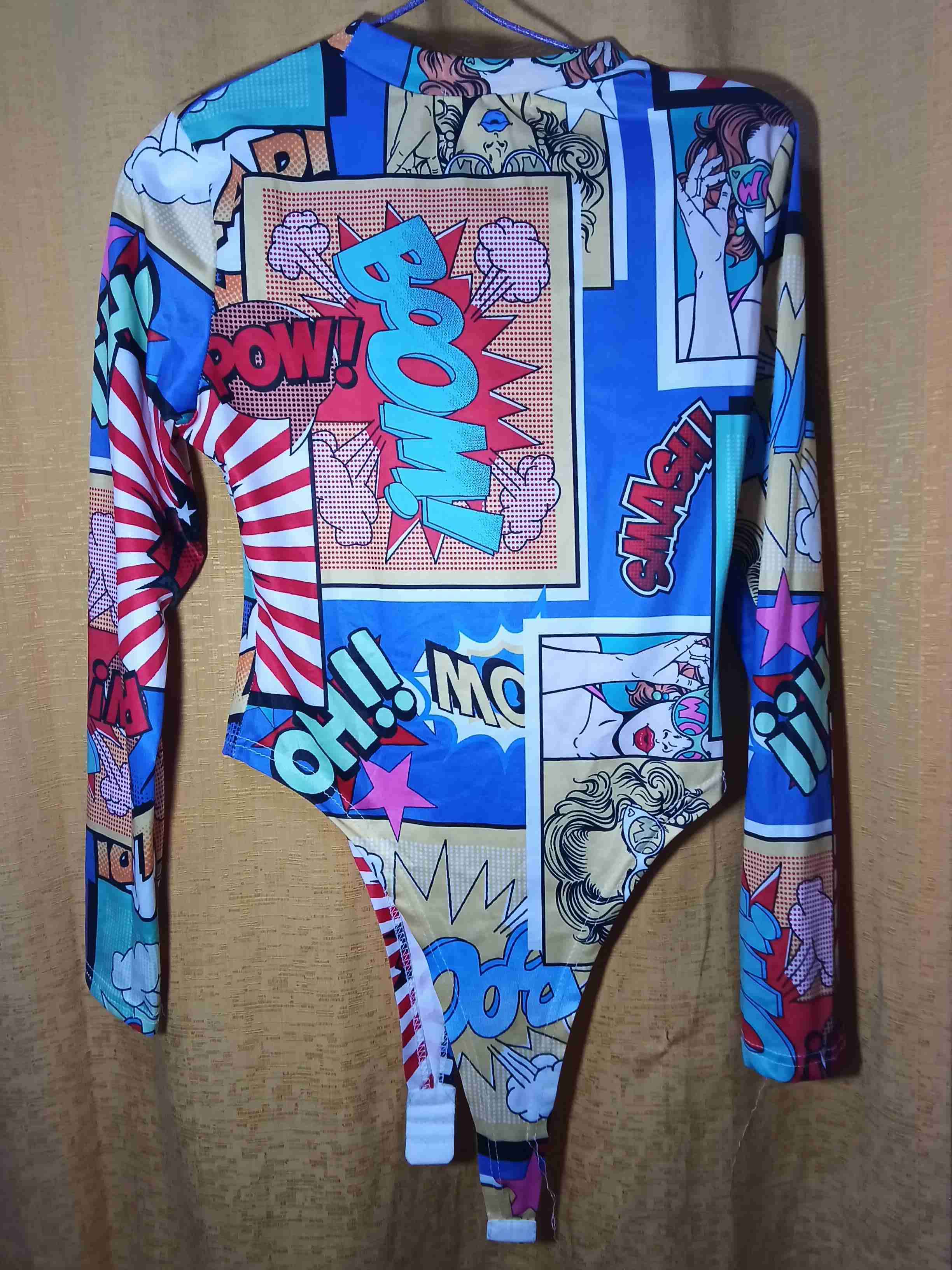 Body estampado cómic estilo pop art - miniatura 3