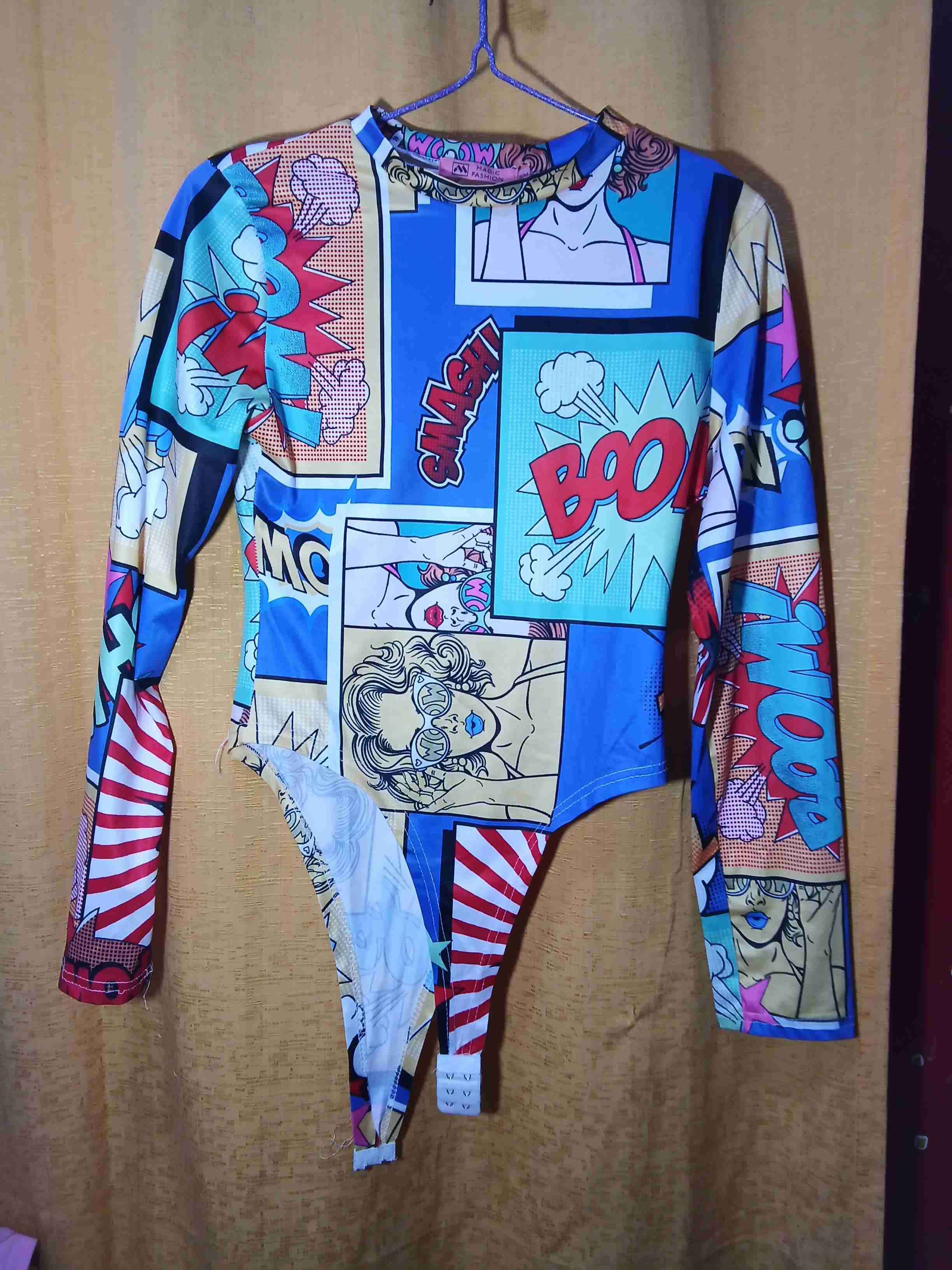 Body estampado cómic estilo pop art - miniatura 4