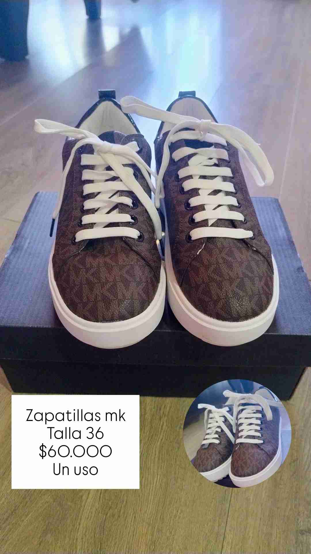 Zapatillas marrones tipo MK