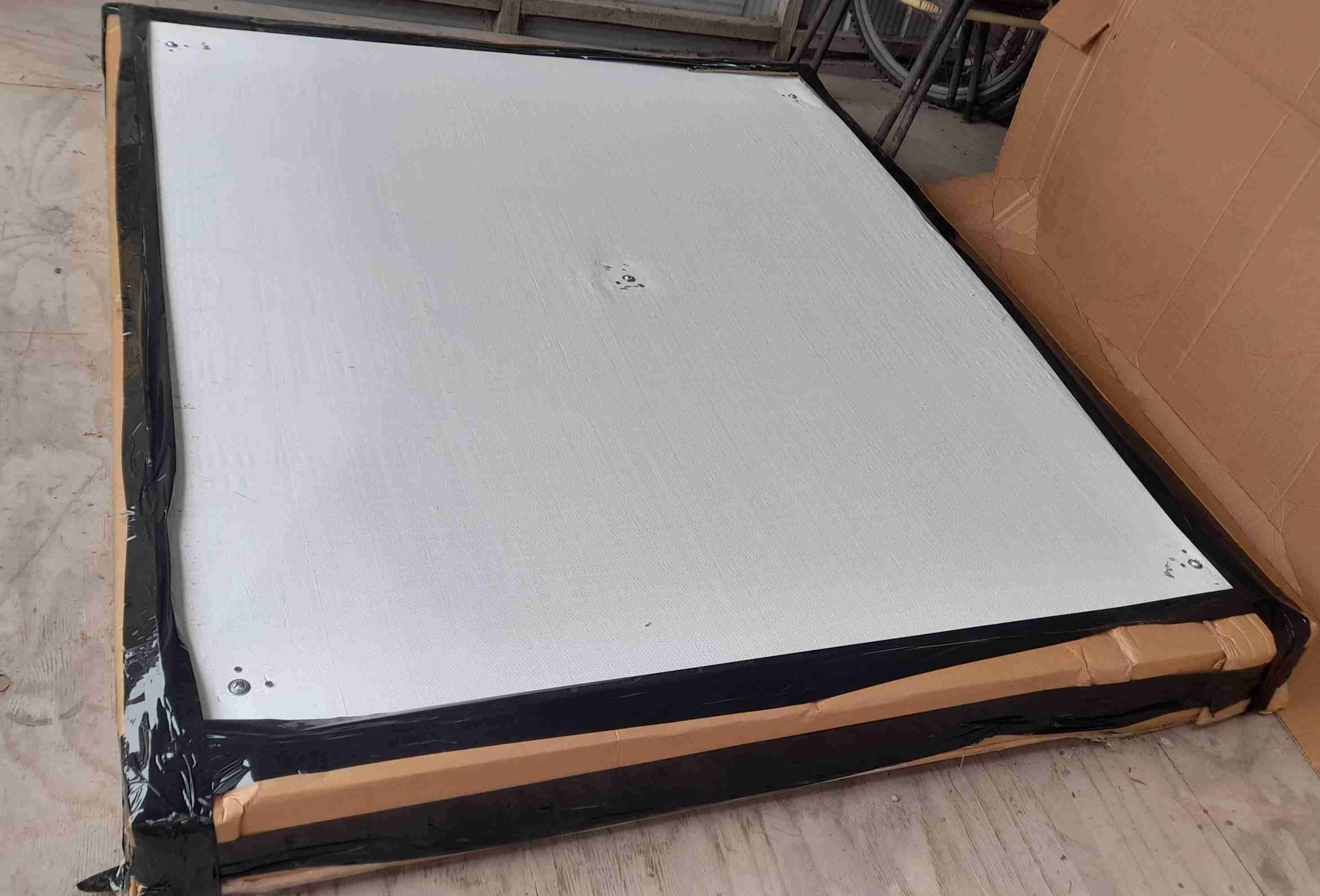 Cama estilo europeo 2 plazas con colchón y respald - miniatura 2