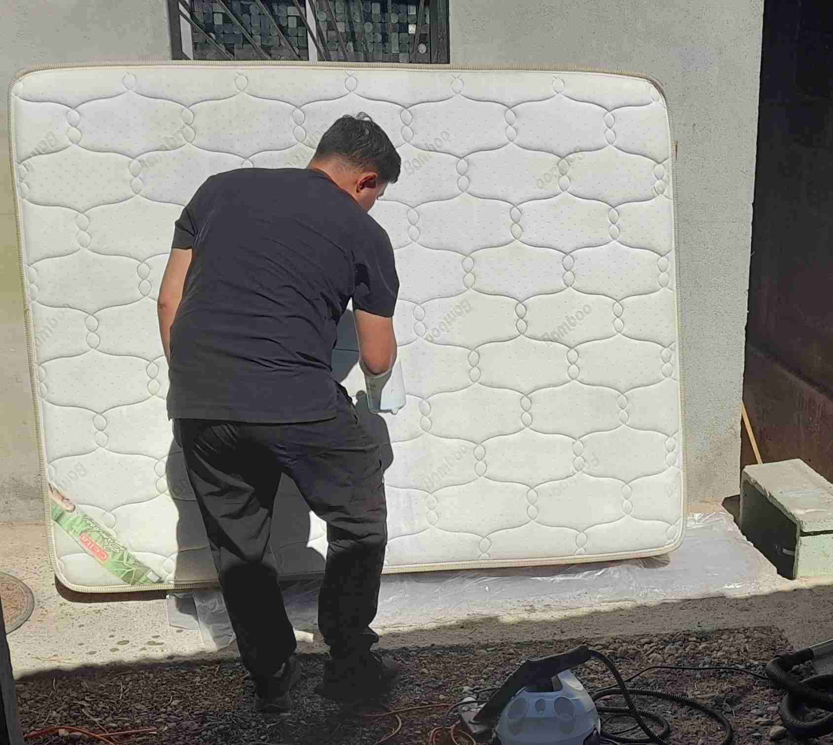 Cama estilo europeo 2 plazas con colchón y respald - miniatura 6